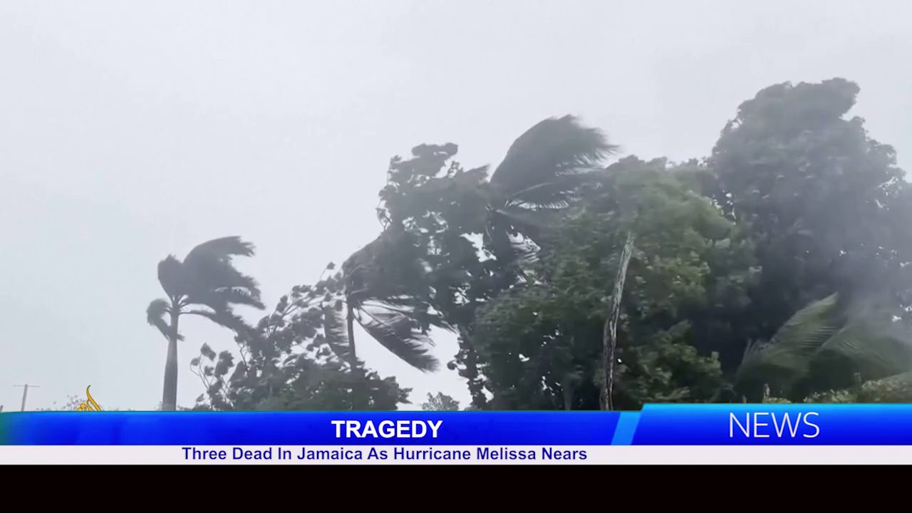 Three Dead In Jamaica As Hurricane Melissa Nears