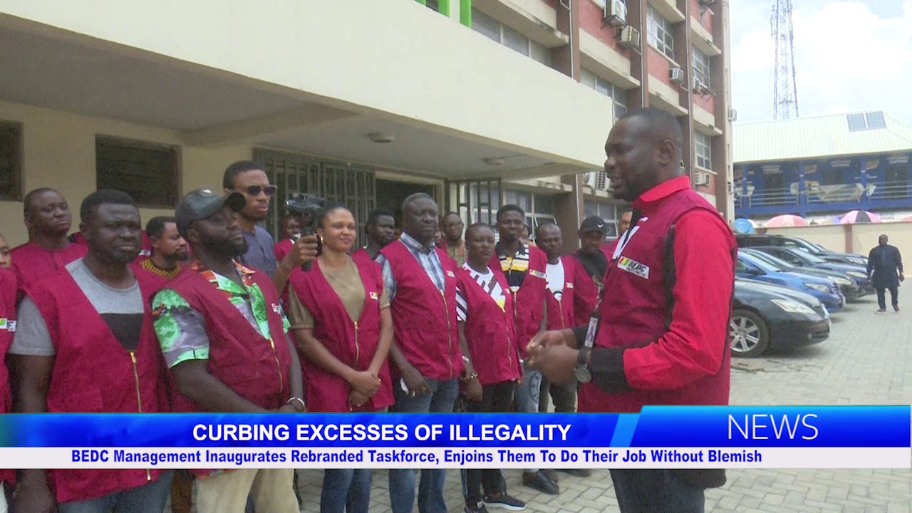 BEDC Management Inaugurates Rebranded Taskforce, Enjoins Them To Do Their Job Without Blemish