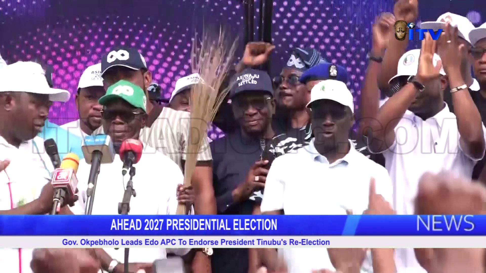 Gov. Okpebholo Leads Edo APC To Endorse President Tinubu’s Re-Election