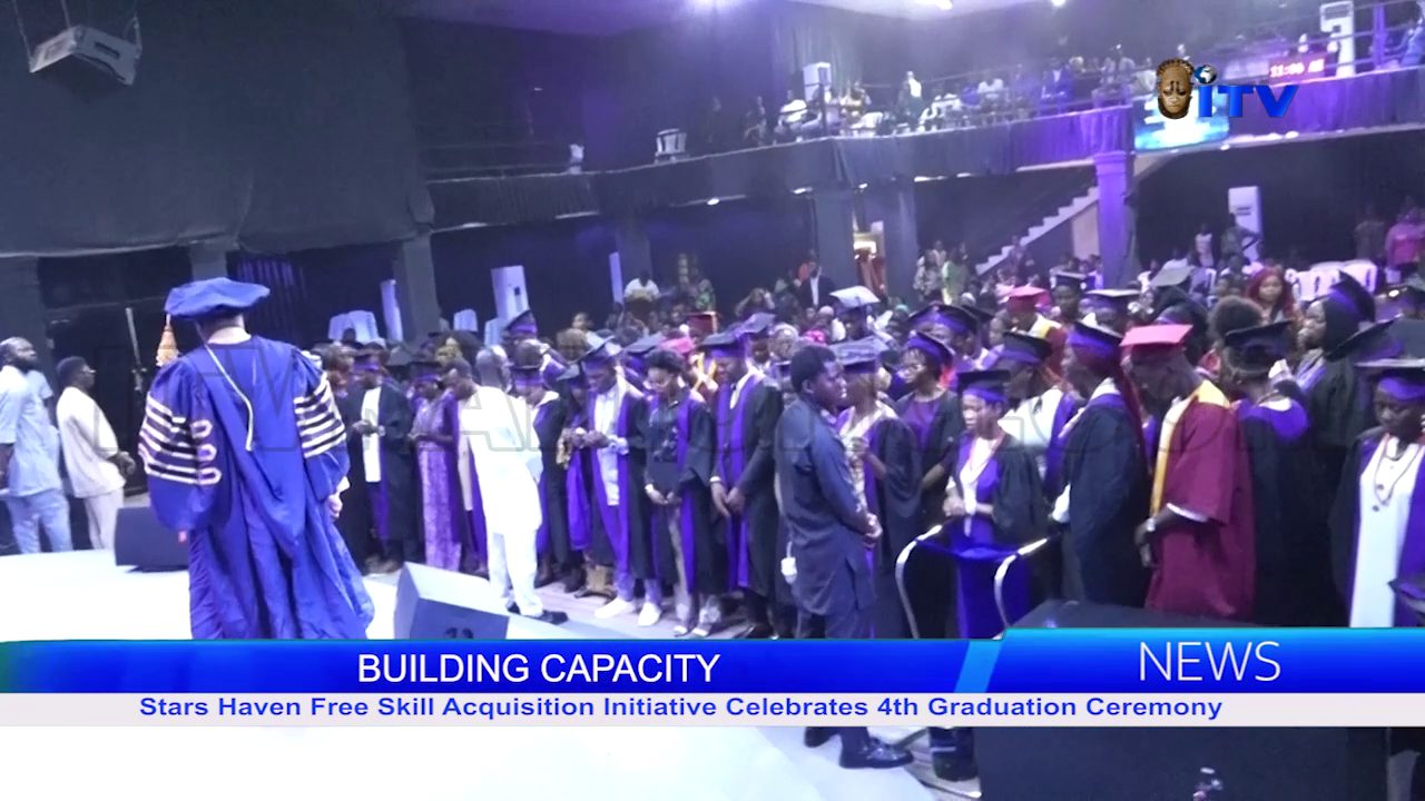 BUILDING CAPACITY: Stars Haven Free Skill Acquisition Initiative Celebrates 4th Graduation Ceremony