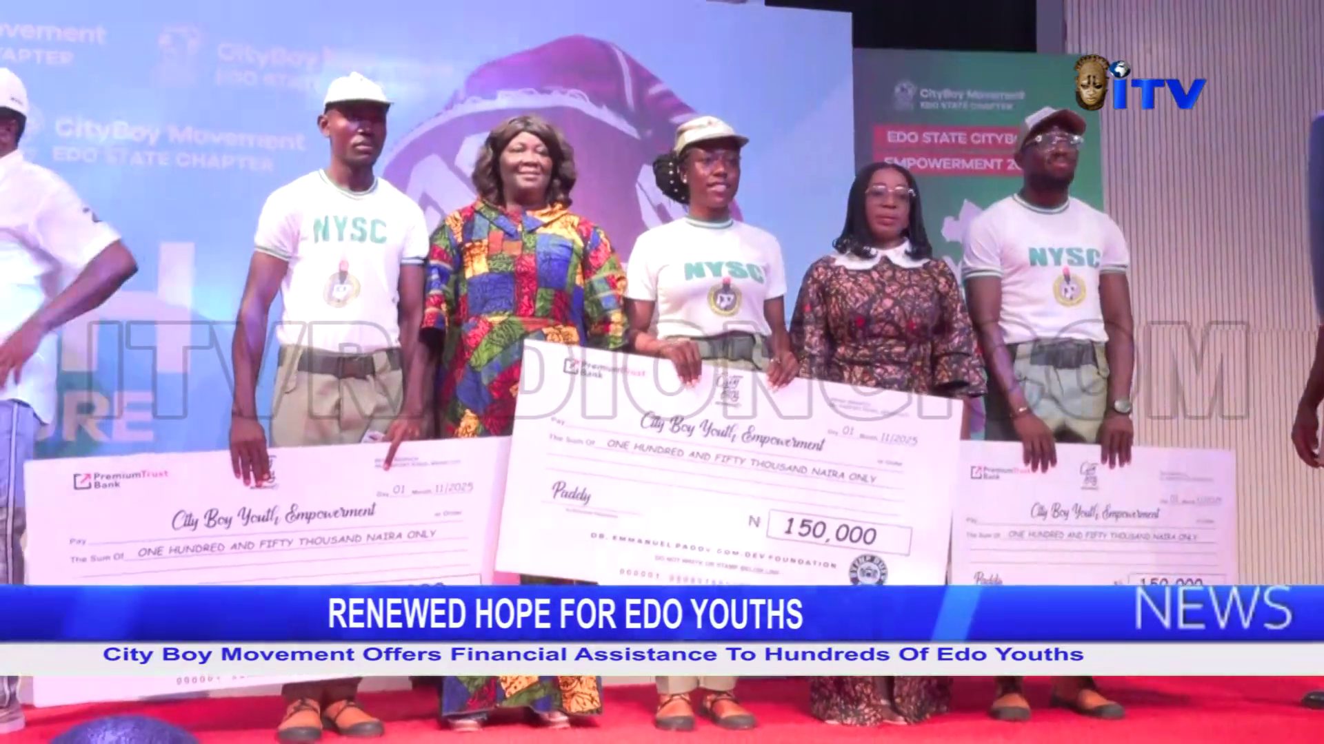 City Boy Movement Offers Financial Assistance To Hundreds Of Edo Youths
