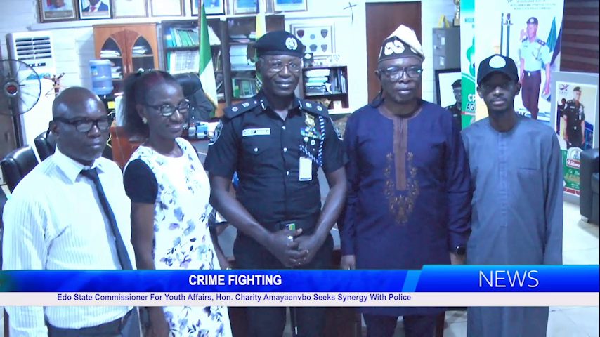Edo State Commissioner For Youth Affairs, Hon. Charity Amayaenvbo Seeks Synergy With Police