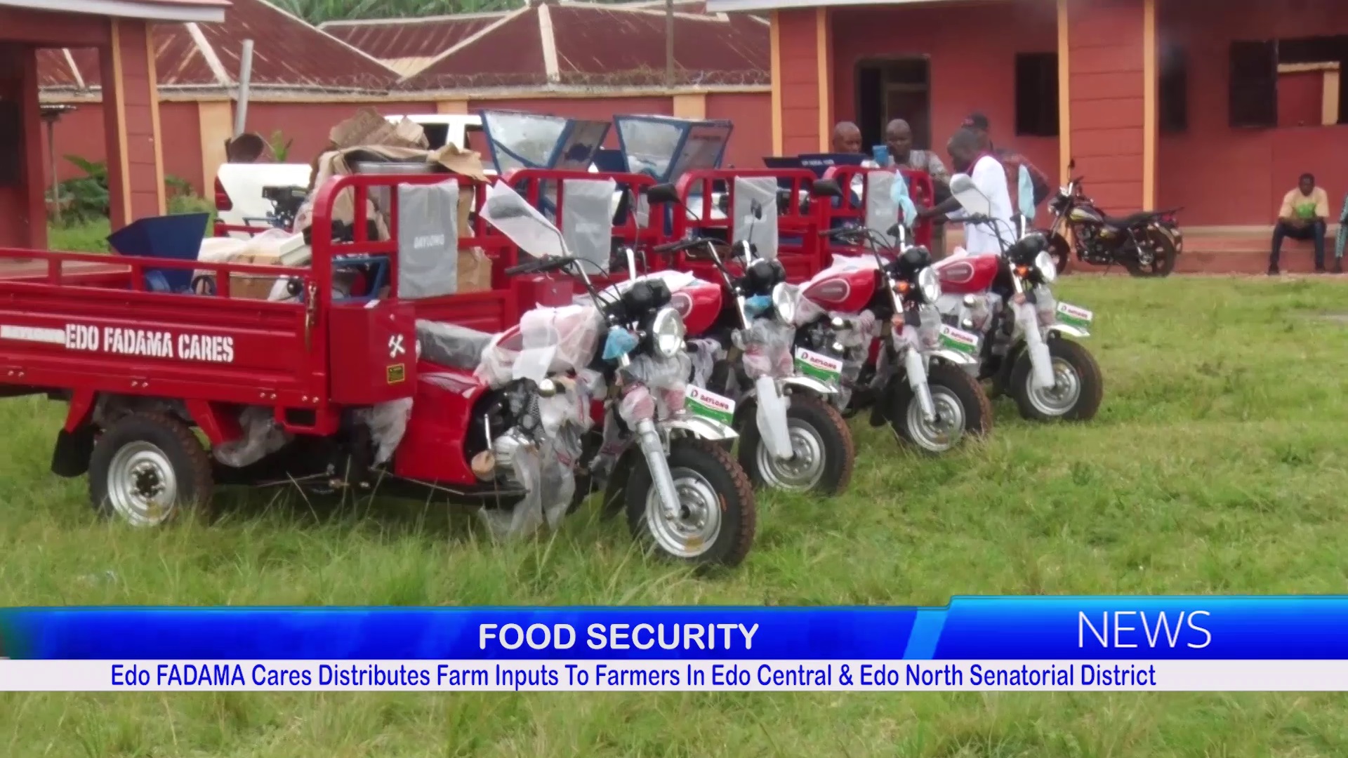 Edo FADAMA Cares Distributes Farm Inputs To Farmers In Edo Central & Edo North Senatorial District