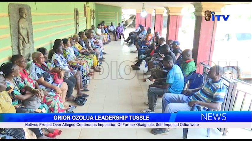 Natives Protest Over Alleged Continuous Imposition Of Former Okaighele, Self-Imposed Odionwere