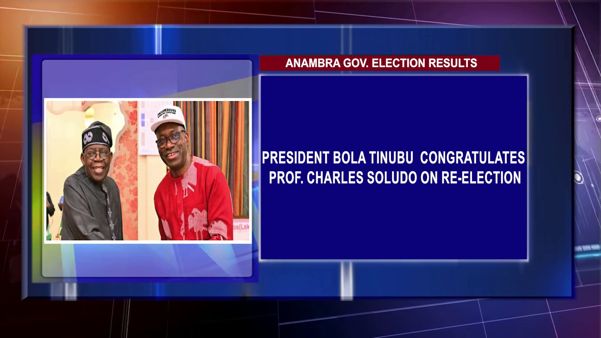President Bola Tinubu Congratulates Prof. Charles Soludo On Re-Election