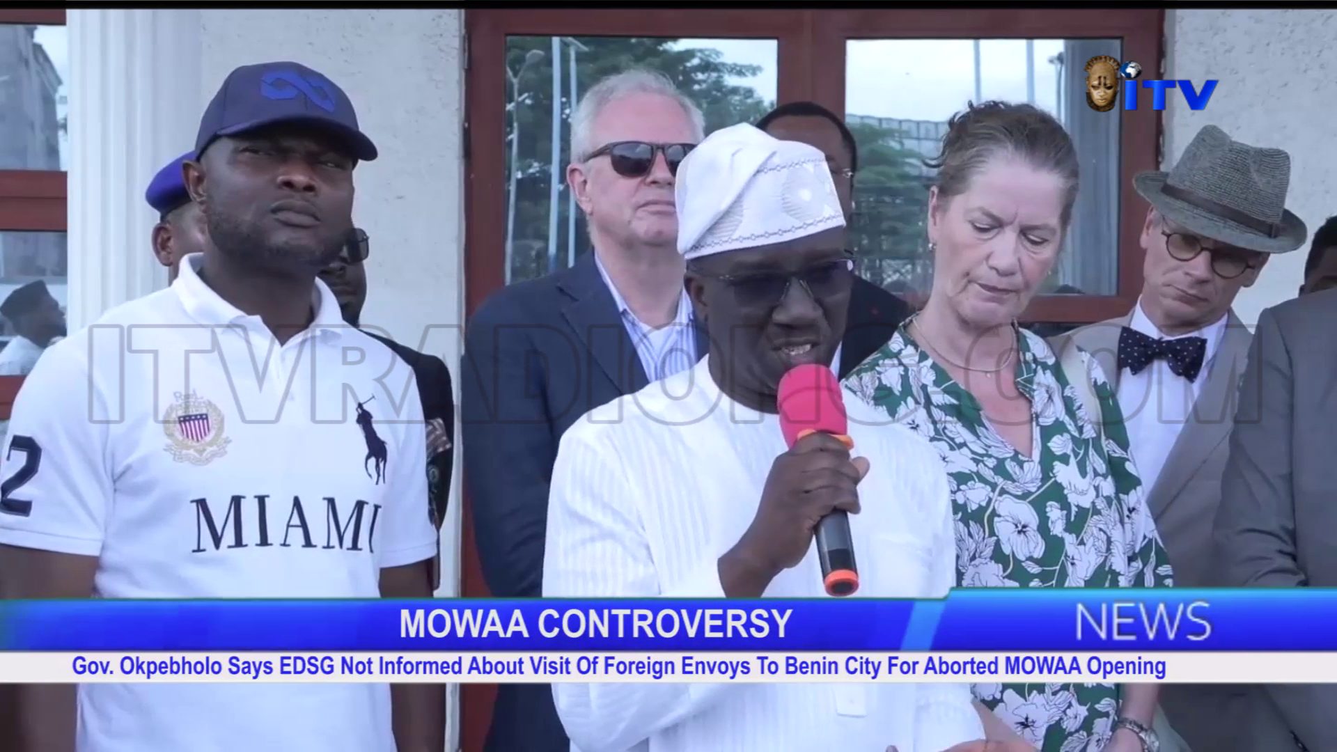 Gov. Okpebholo Says EDSG Not Informed About Visit Of Foreign Envoys To Benin City For Aborted Opening MOWAA