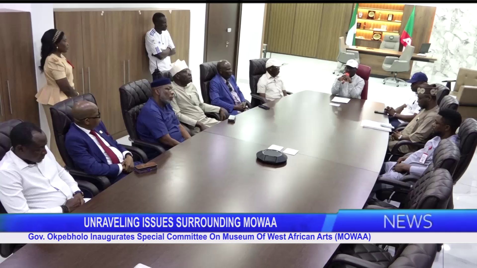 Gov. Okpebholo Inaugurates Special Committee On Museum Of West African Arts (MOWAA)