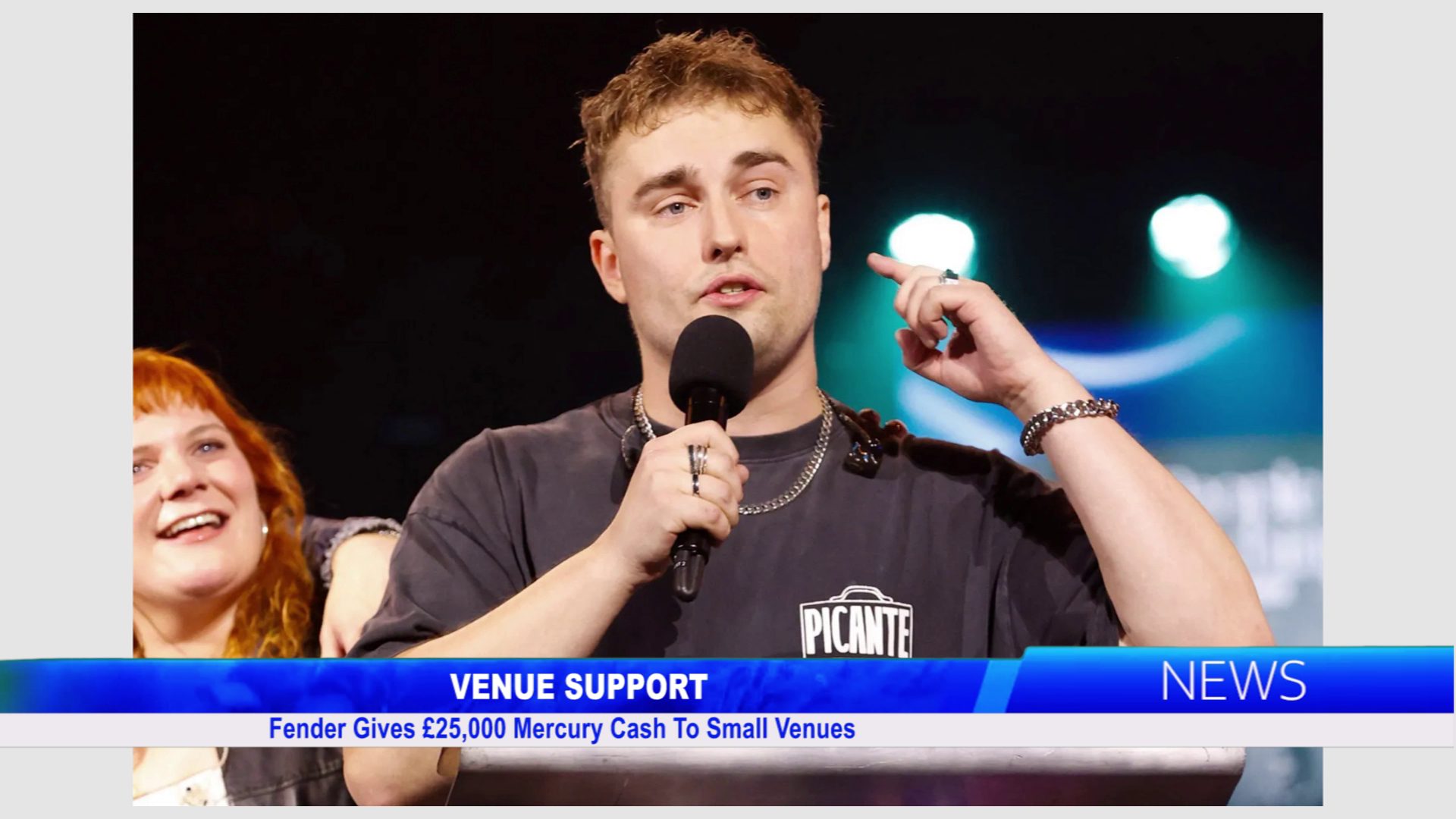 Fender Gives £25,000 Mercury Cash To Small Venues