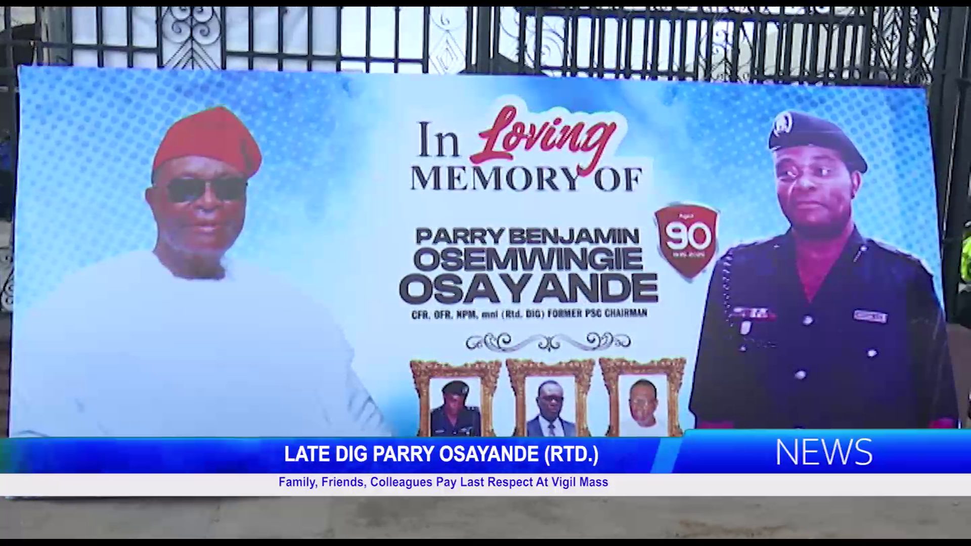 Family, Friends, Colleagues Pay Last Respect To Late DIG Parry Osayande (Rtd.) At Vigil Mass