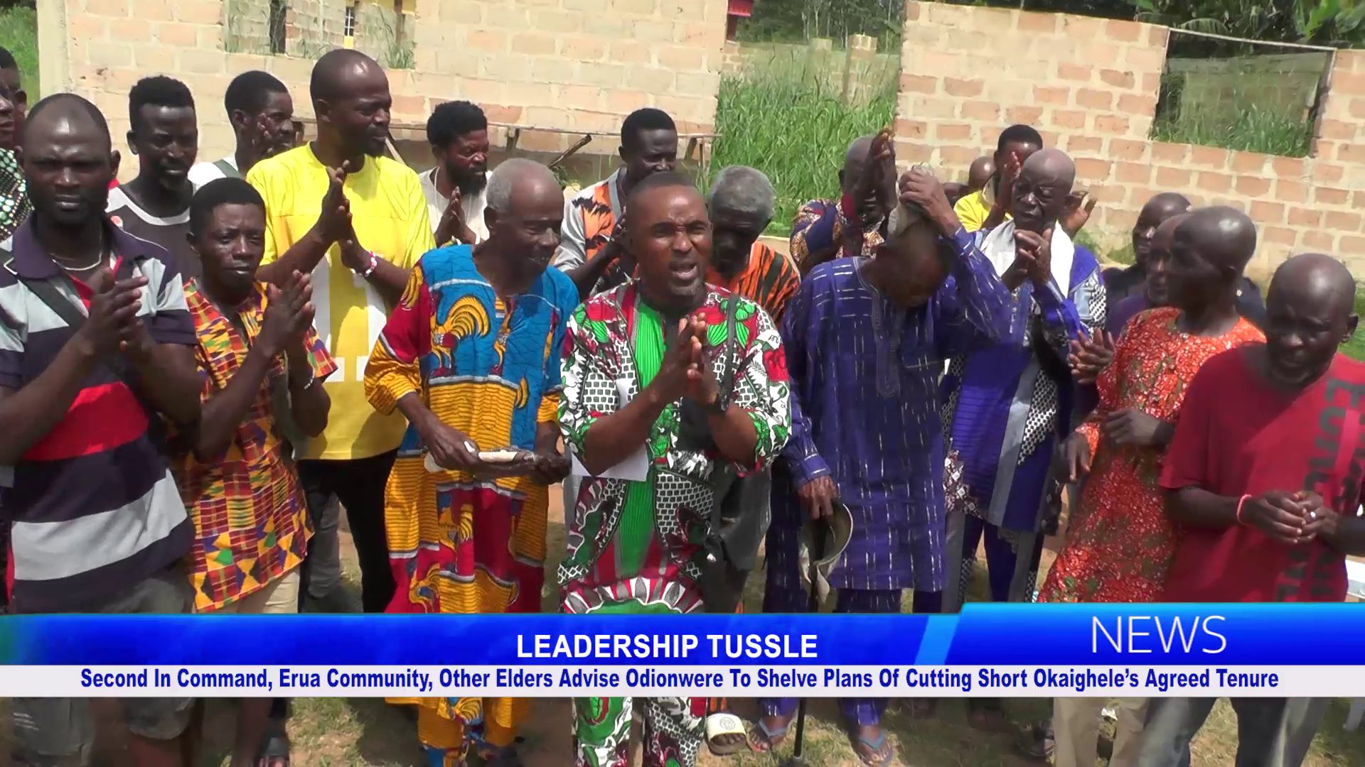 Second In Command, Erua Community, Other Elders Advise Odionwere To Shelve Plans Of Cutting Short Okaighele’s Agreed Tenure