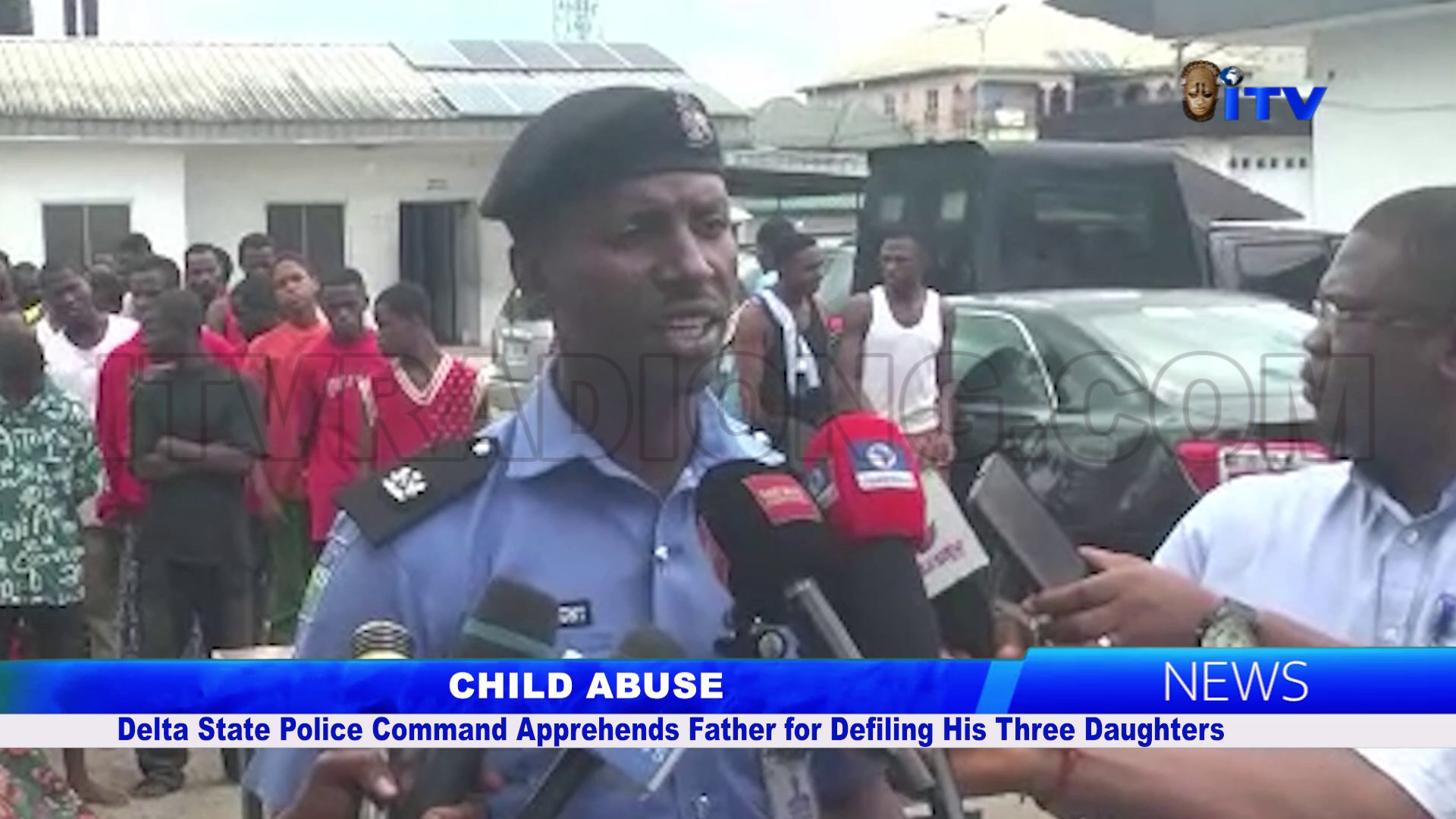 CHILD ABUSE: Delta State Police Command Apprehends Father for Defiling His Three Daughters