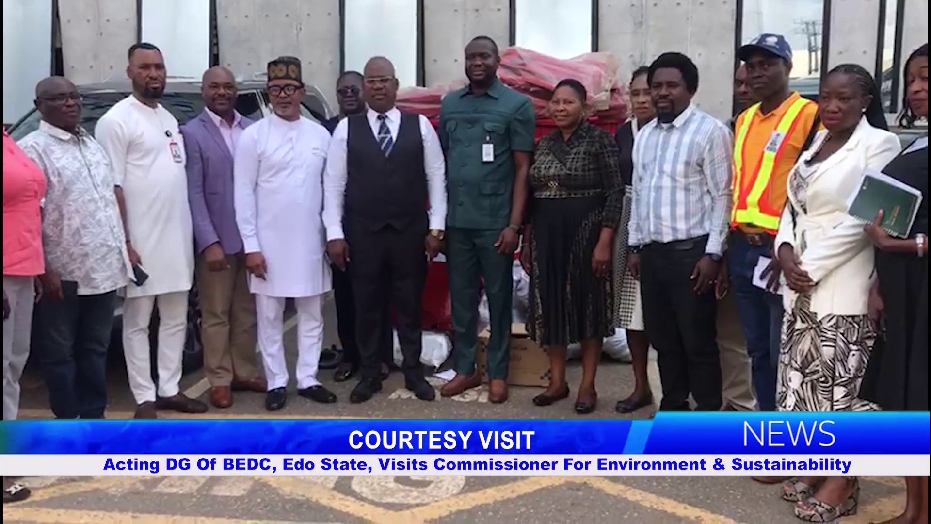 Acting DG Of BEDC, Edo State, Visits Commissioner For Environment & Sustainability