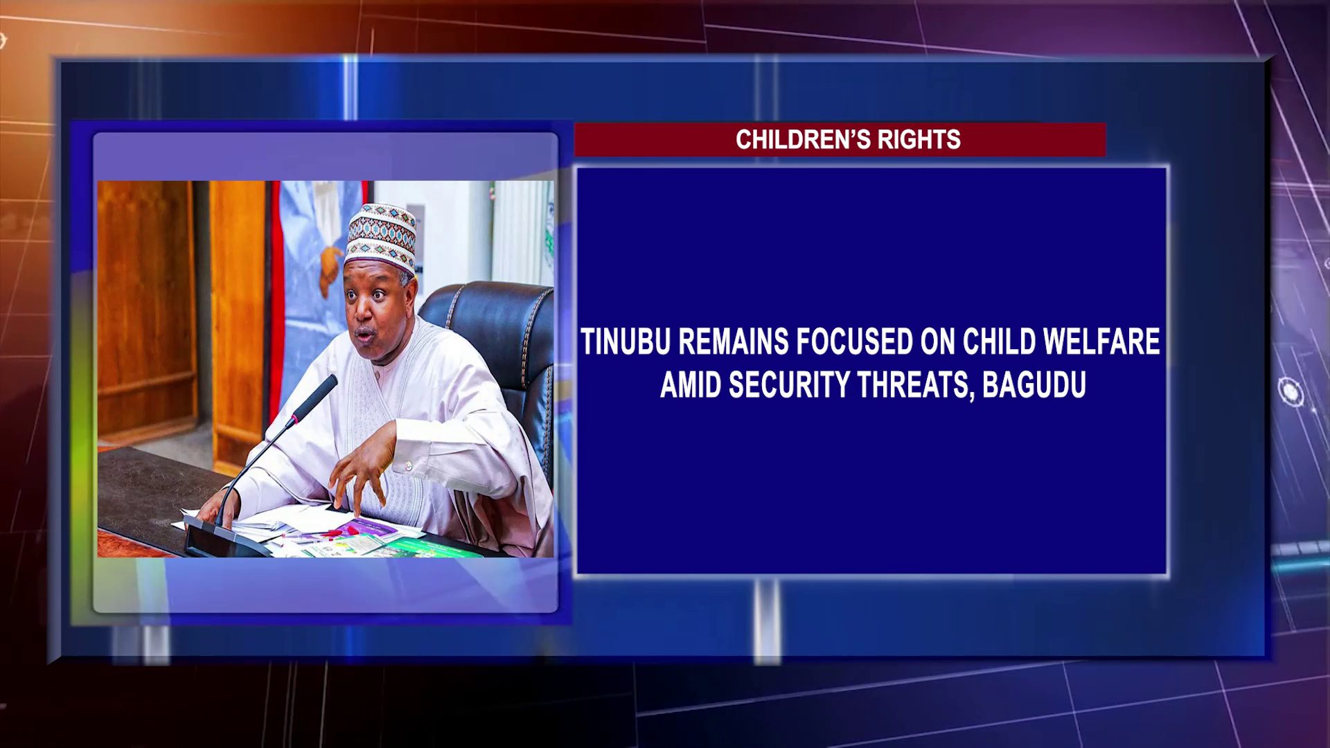 Tinubu Remains Focused On Child Welfare Amid Security Threats, Bagudu