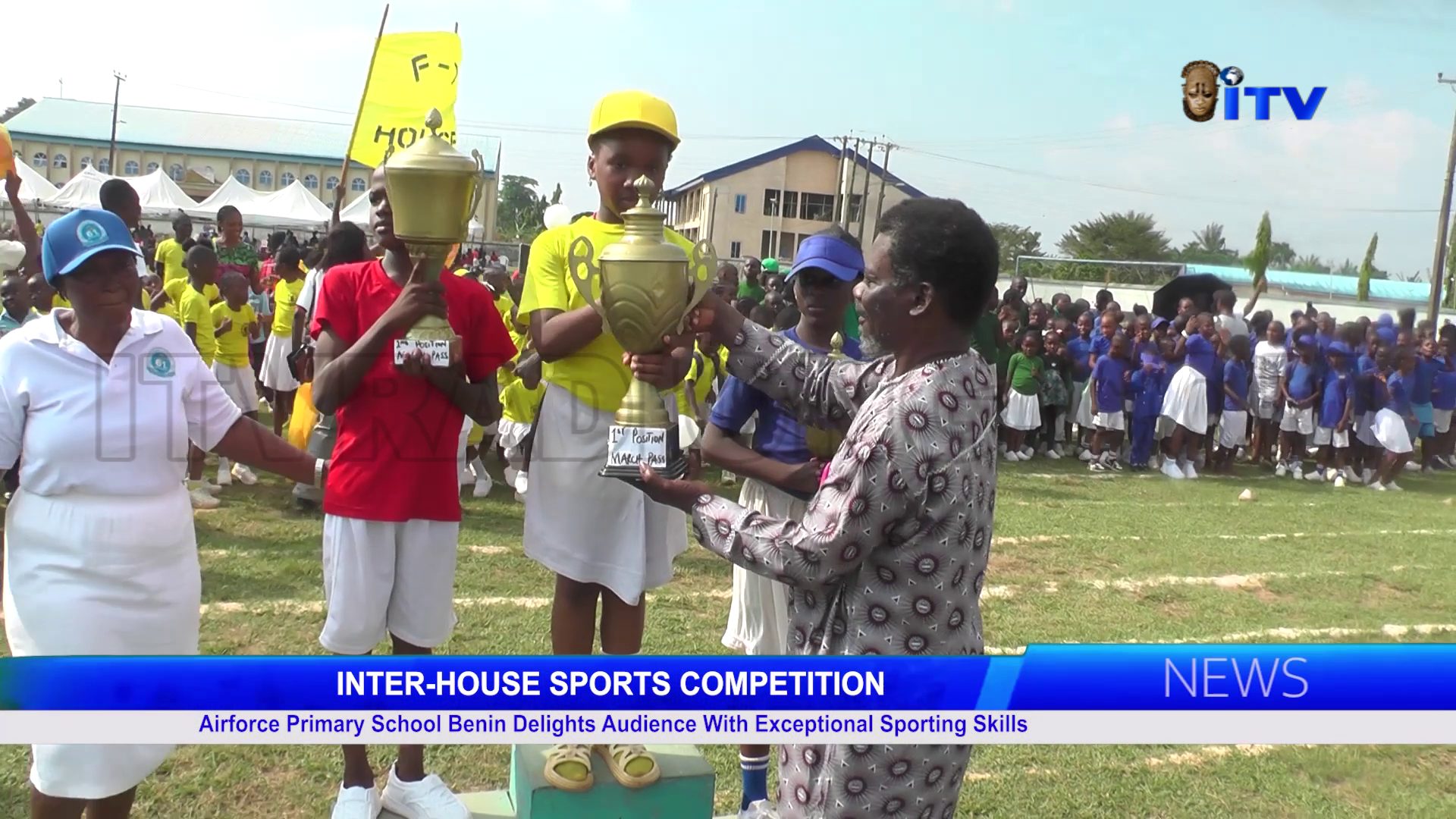 Airforce Primary School Benin Delights Audience With Exceptional Sporting Skills