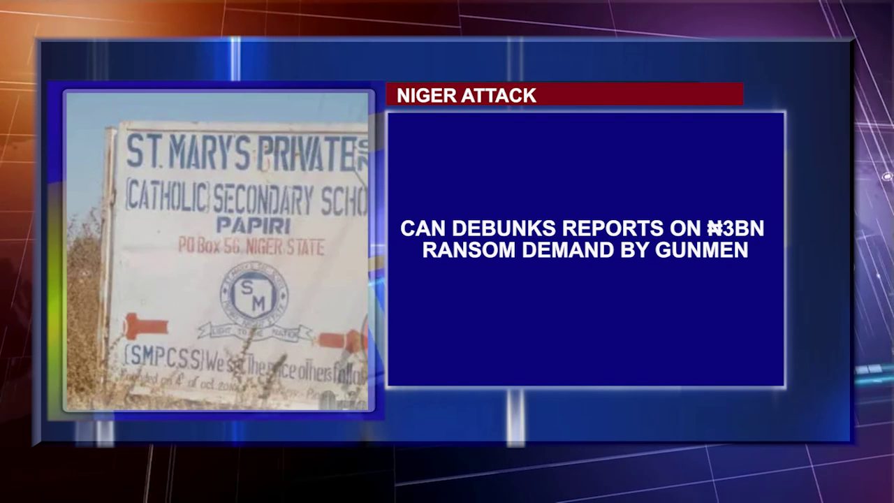 CAN Debunks Reports On ₦3bn Ransom Demand By Gunmen