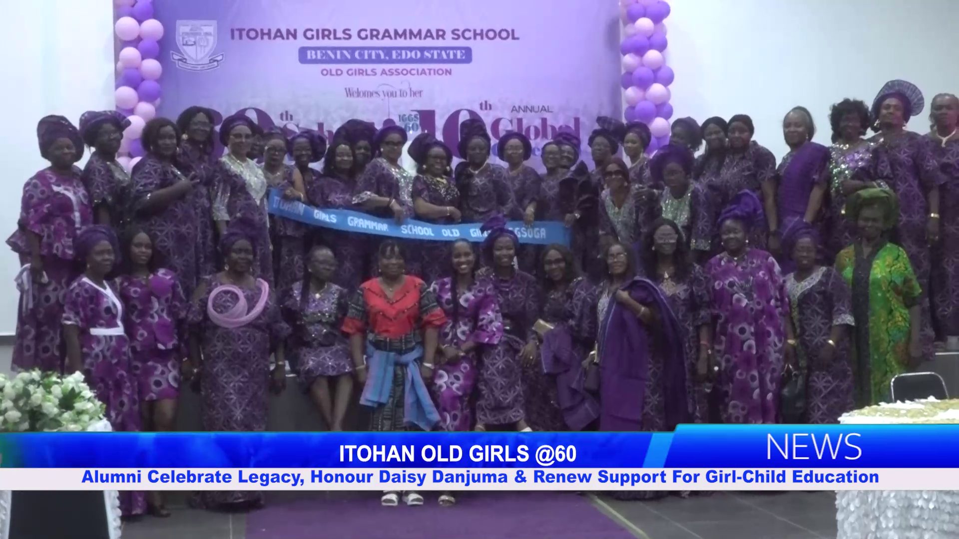 ITOHAN OLD GIRLS @60: Alumni Celebrate Legacy, Honour Daisy Danjuma & Renew Support For Girl-Child Education