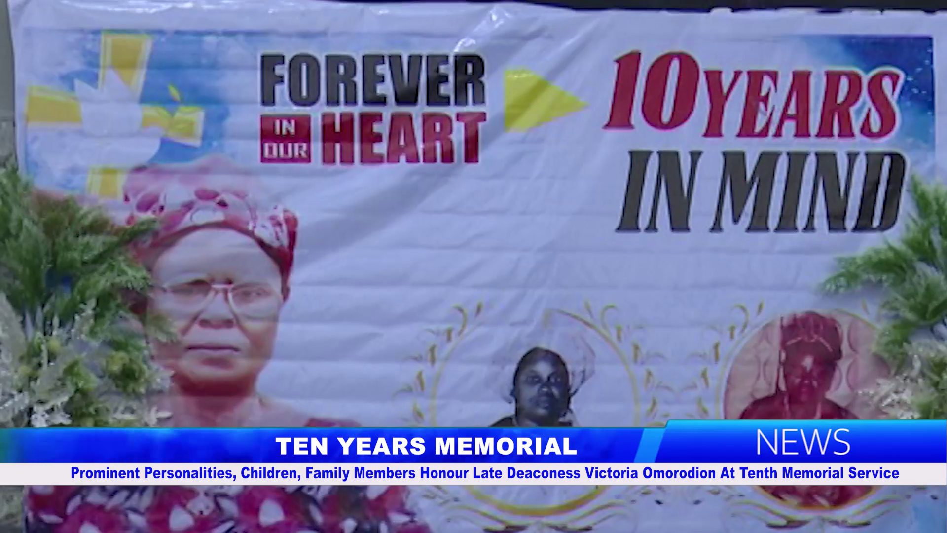 Prominent Personalities, Children, Family Members Honour Late Deaconess Victoria Omorodion At Tenth Memorial Service