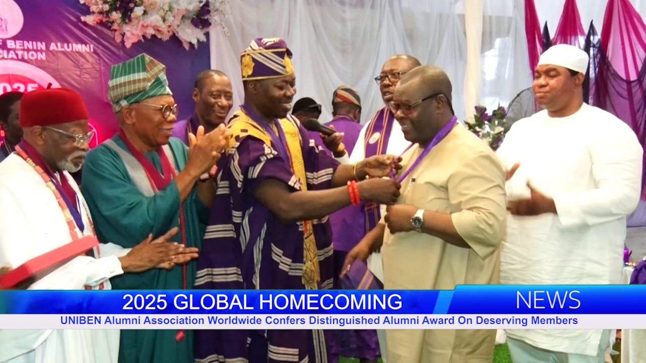 UNIBEN Alumni Association Worldwide Confers Distinguished Alumni Award On Deserving Members