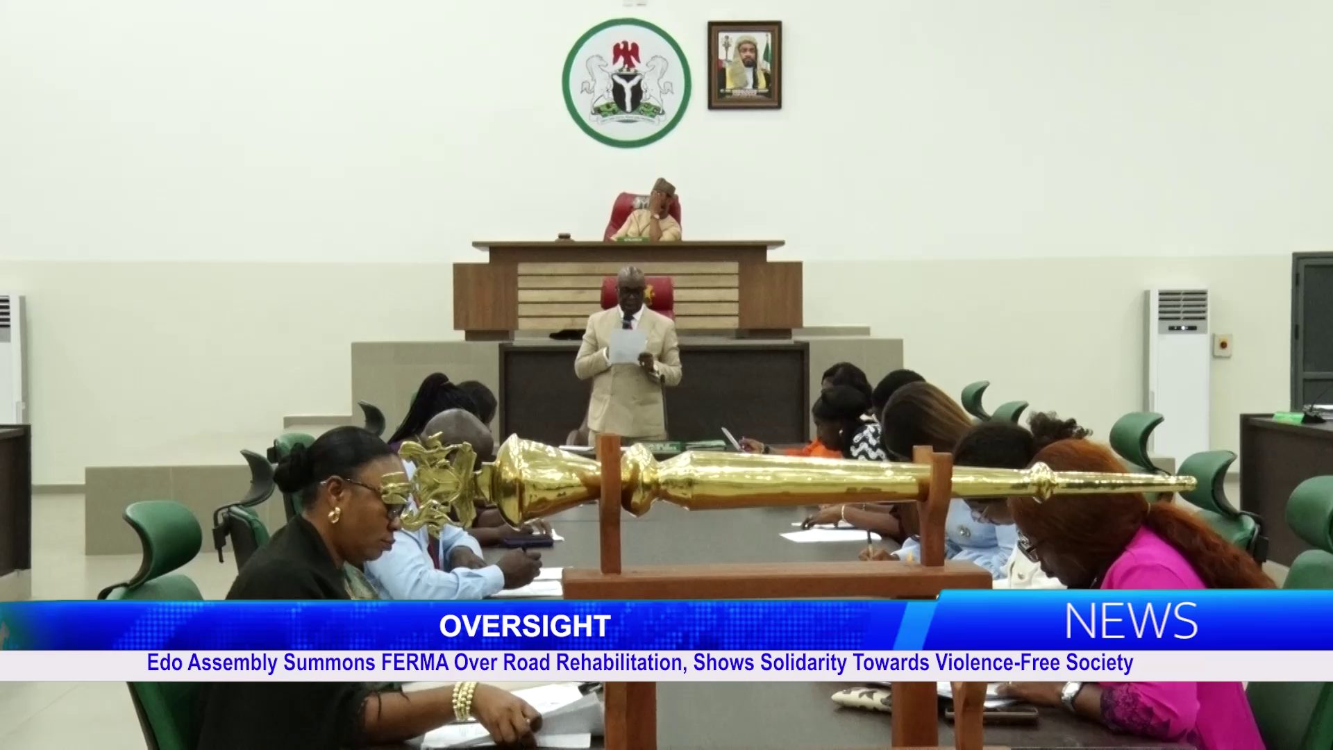 Edo Assembly Summons FERMA Over Road Rehabilitation, Shows Solidarity Toward Violence-Free Society