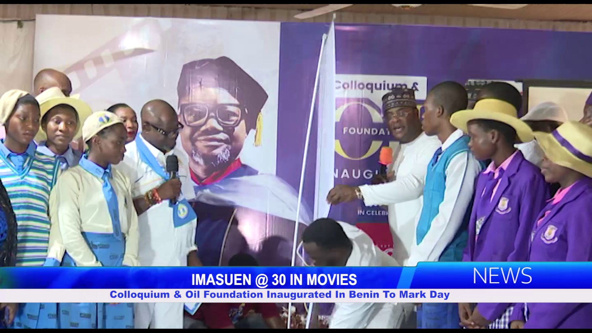 IMASUEN @ 30 IN MOVIES: Colloquium & Oil Foundation Inaugurated In Benin To Mark Day