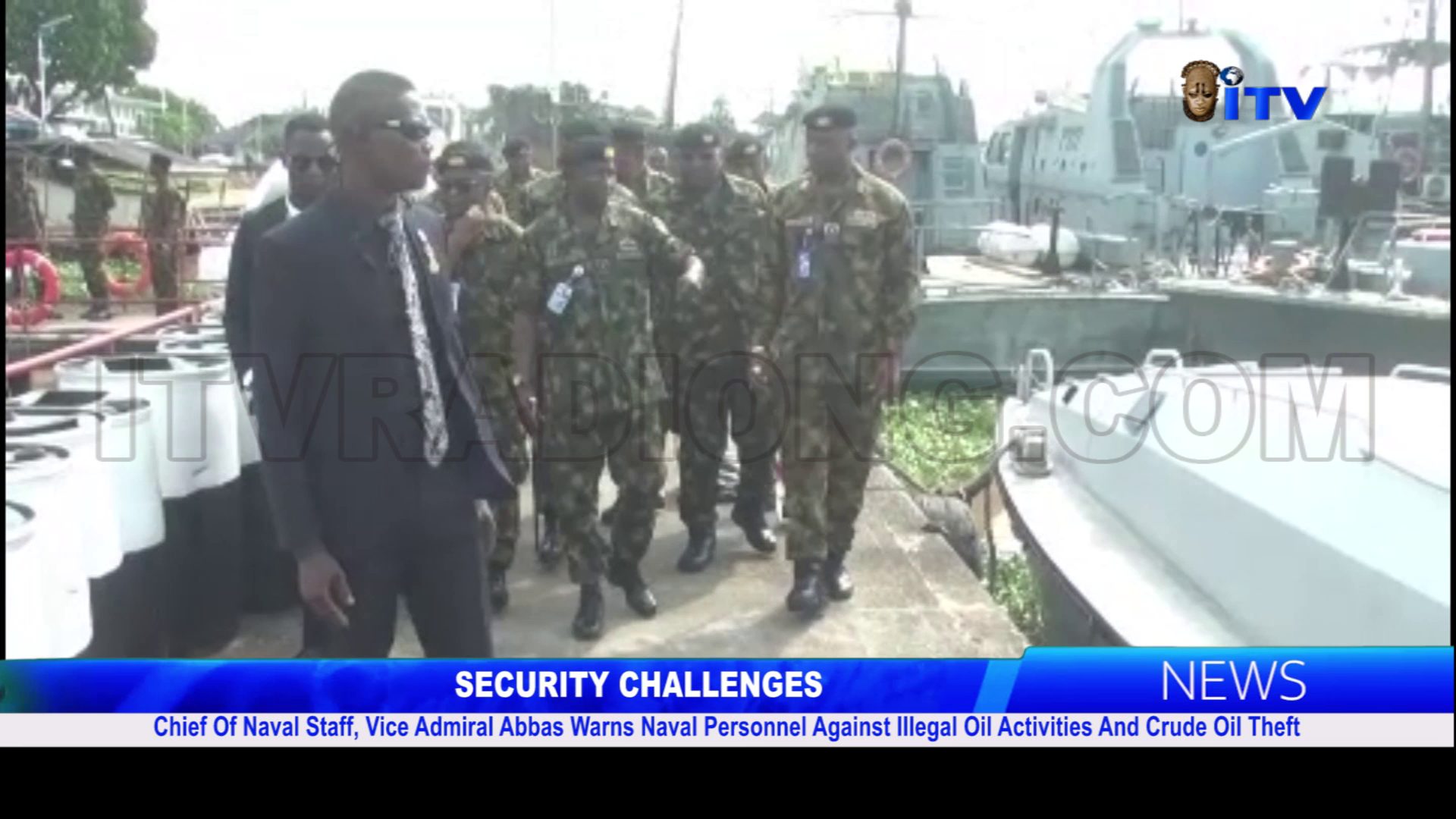 Chief Of Naval Staff, Vice Admiral Abbas Warns Naval Personnel Against Illegal Oil Activities And Crude Oil Theft
