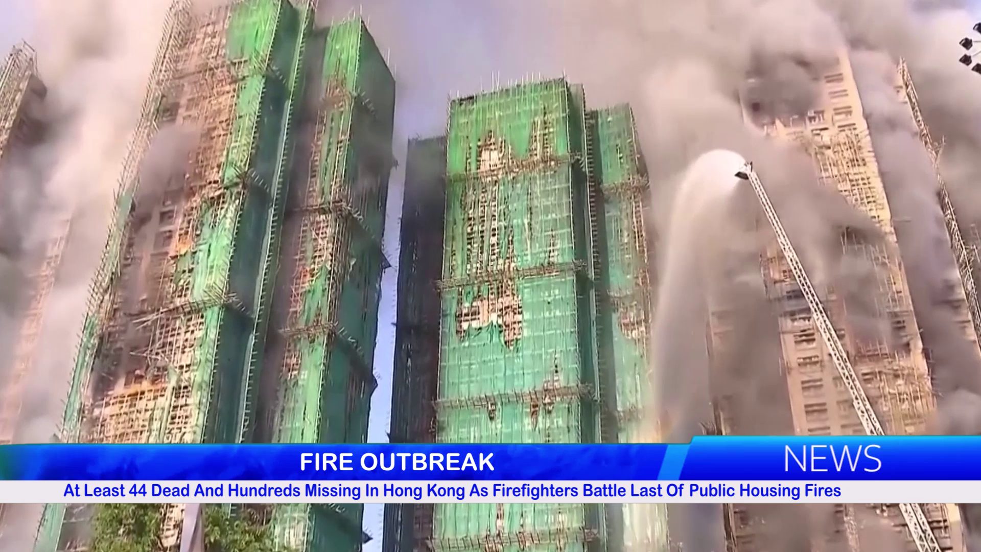 At Least 44 Dead, Hundreds Missing in Hong Kong as Crews Battle Final Public-Housing Fires
