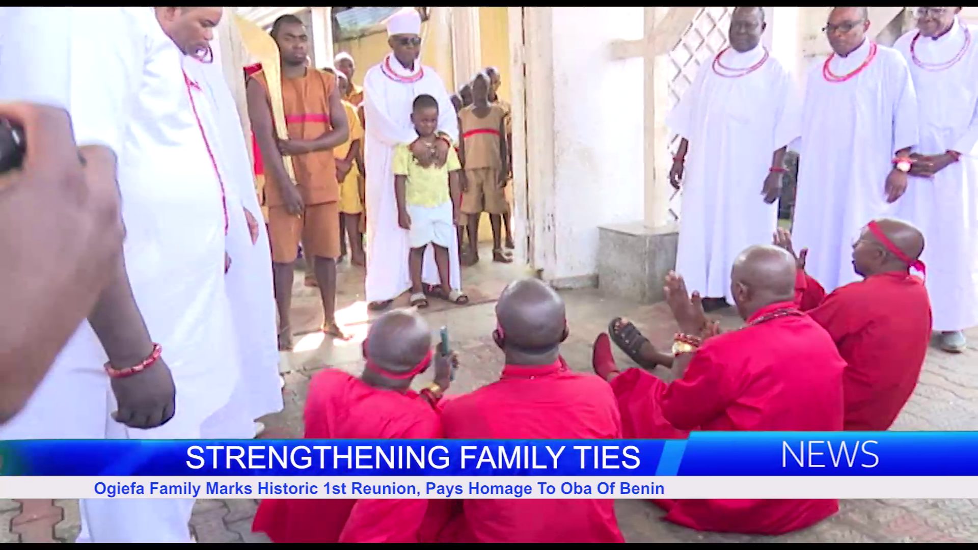 Ogiefa Family Marks Historic 1st Reunion, Pays Homage To Oba Of Benin