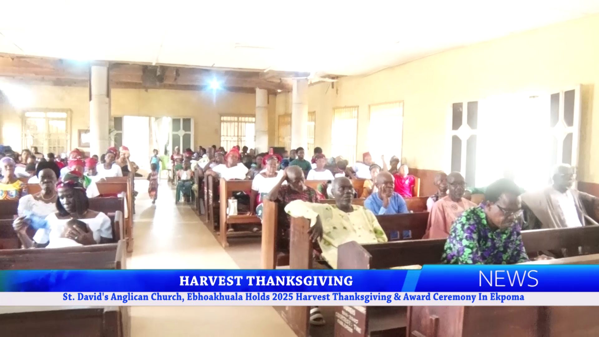 St. David’s Anglican Church, Ebhoakhuala Holds 2025 Harvest Thanksgiving & Award Ceremony In Ekpoma