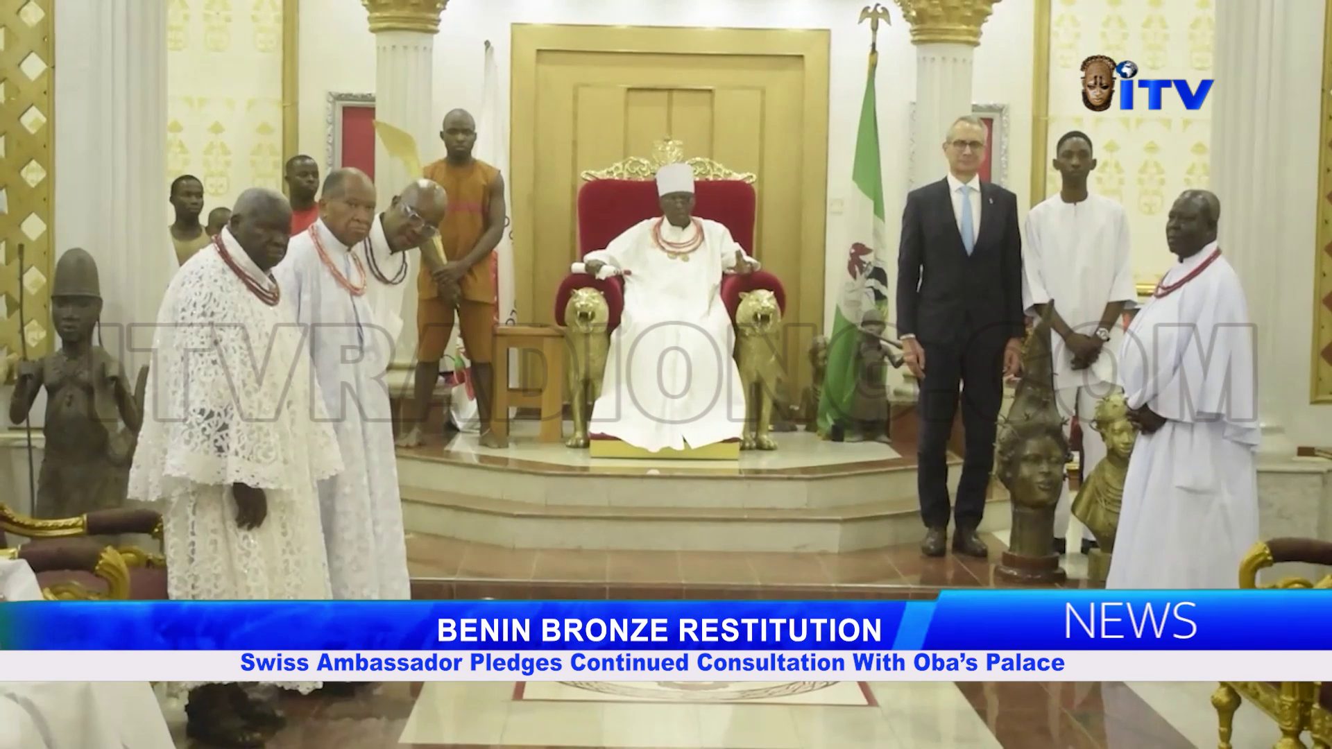 Benin Bronze Restitution: Swiss Ambassador Pledges Continued Consultation With Oba’s Palace