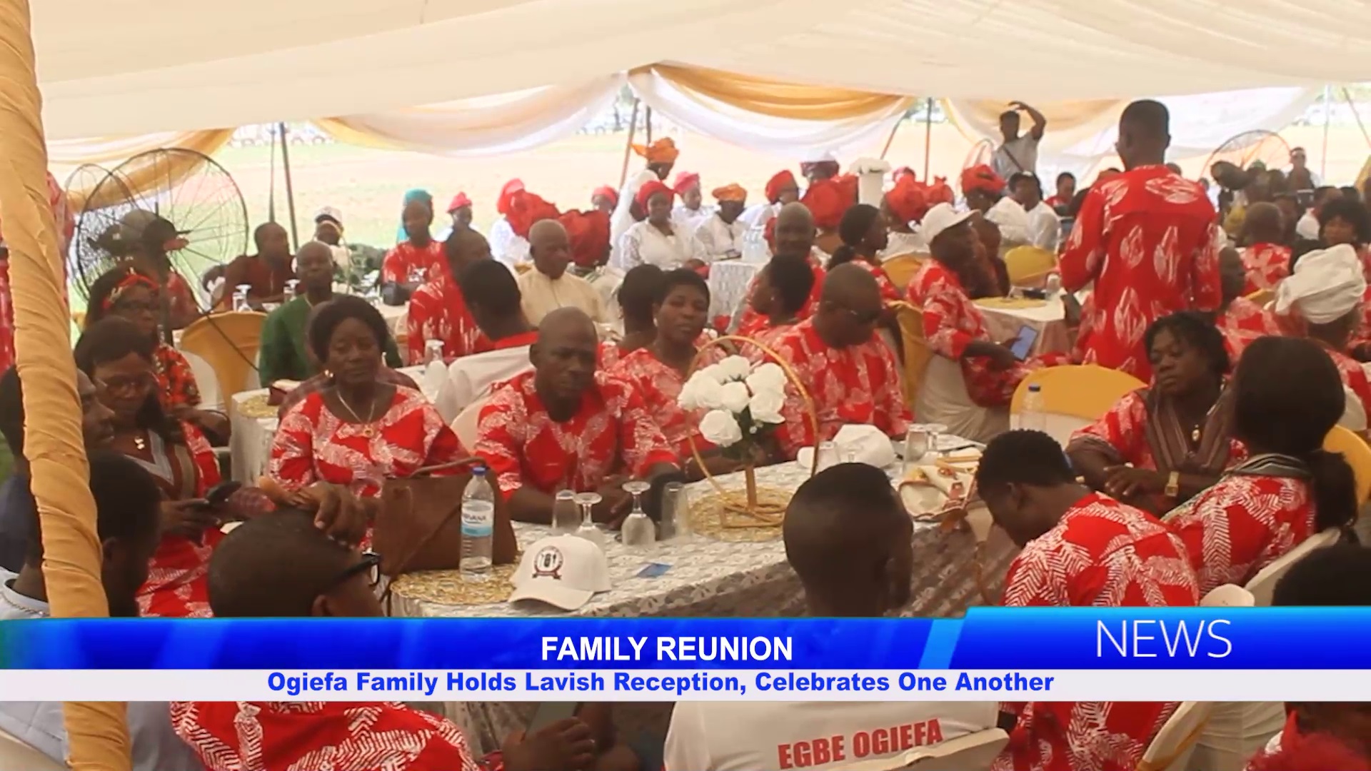 Ogieva Family Holds Lavish Reception, Celebrates One Another