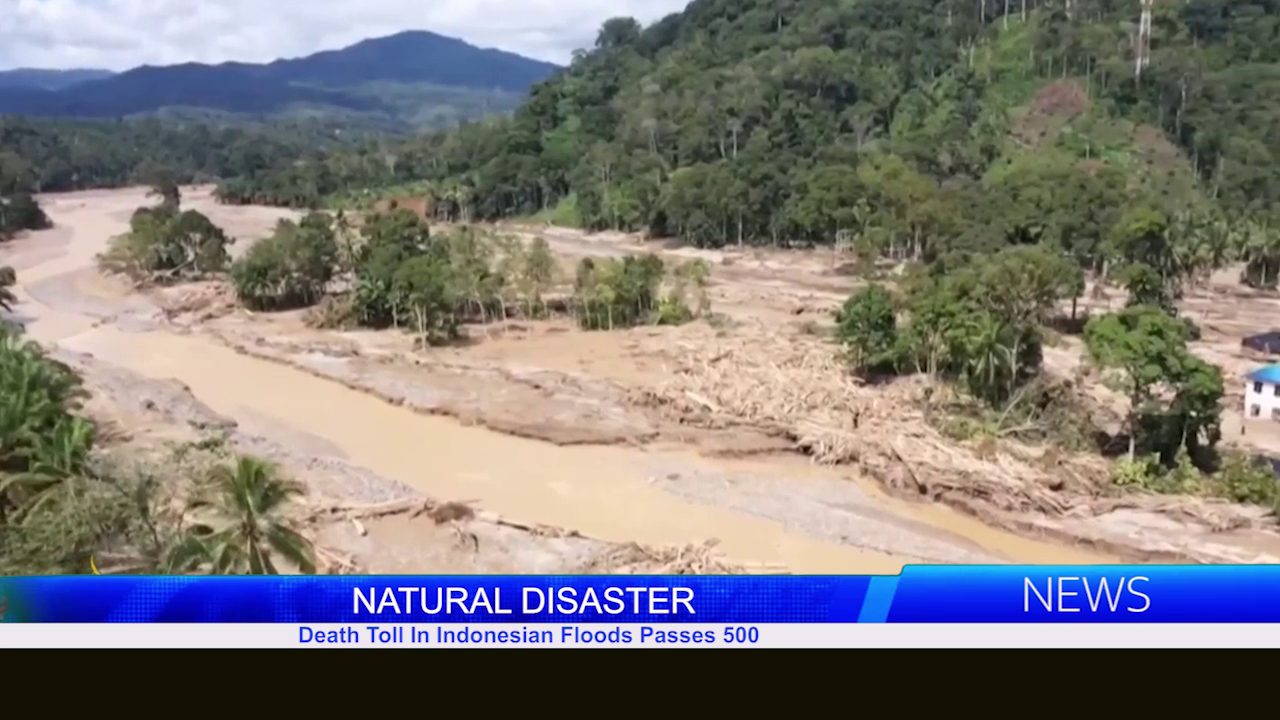 Death Toll In Indonesia Floods Passes 500