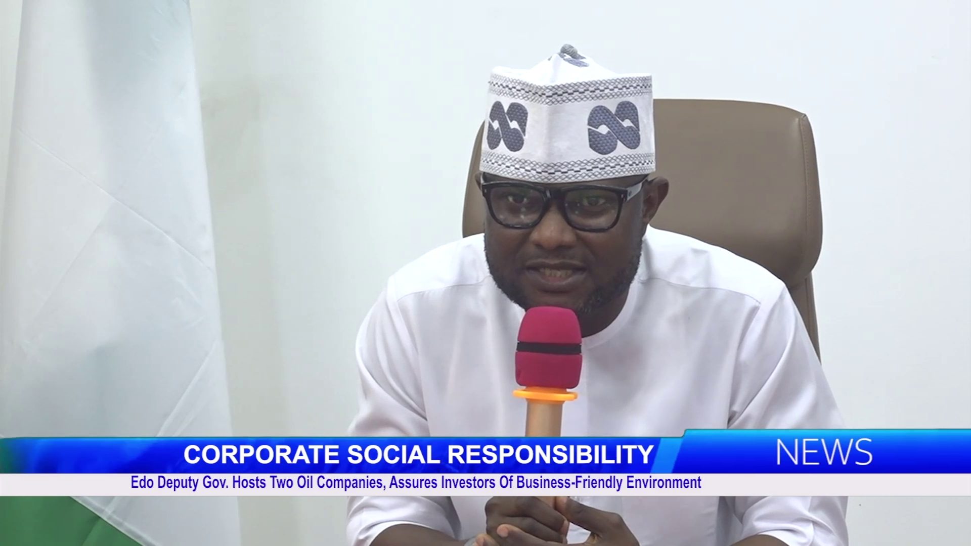 Edo Deputy Gov. Hosts Two Oil Companies, Assures Investors Of Business Friendly Environment