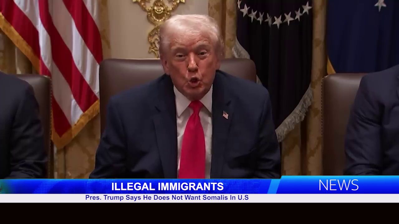 Trump Says He Does Not Want Somalis In US