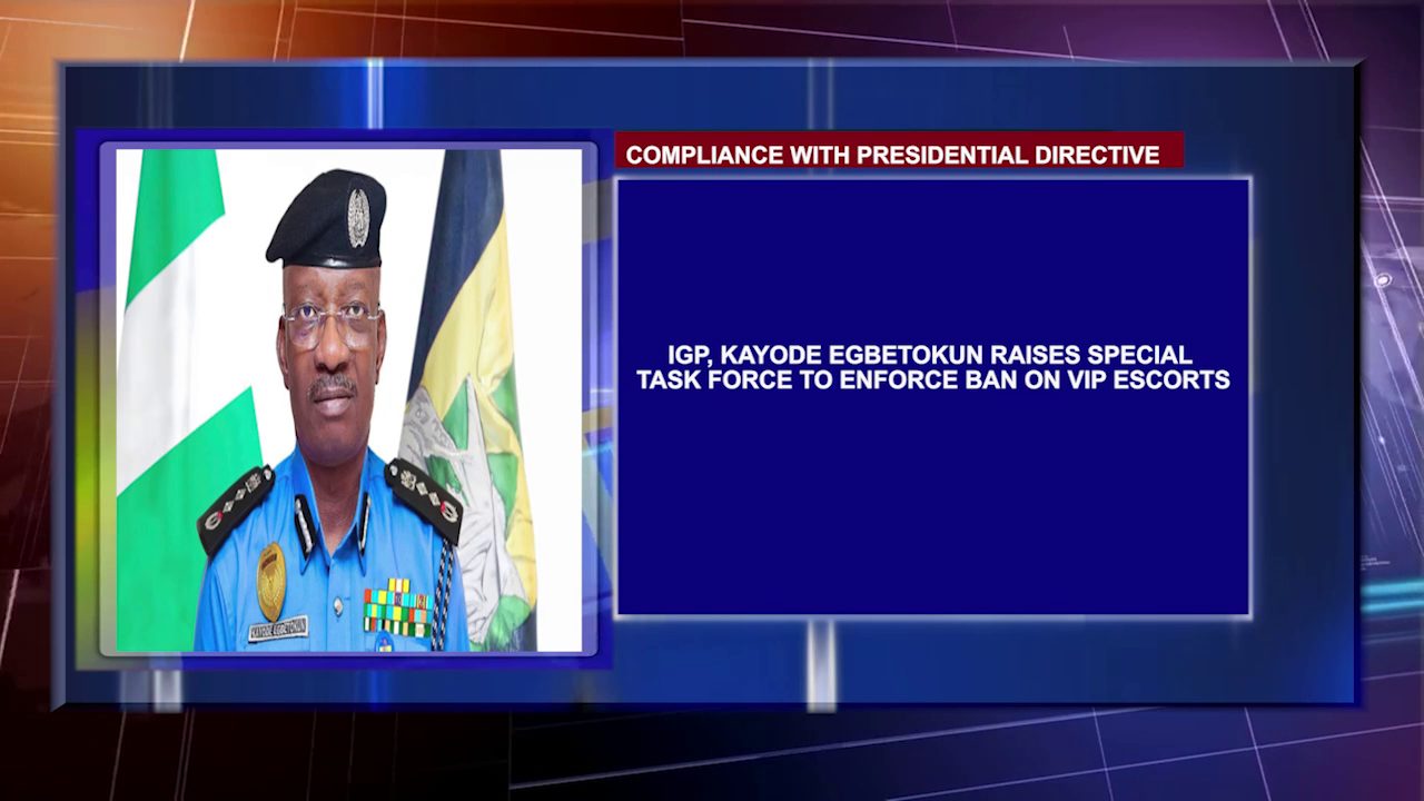 IGP, Kayode Egbetokun Raises Special Task Force To Enforce Ban On VIP Escorts