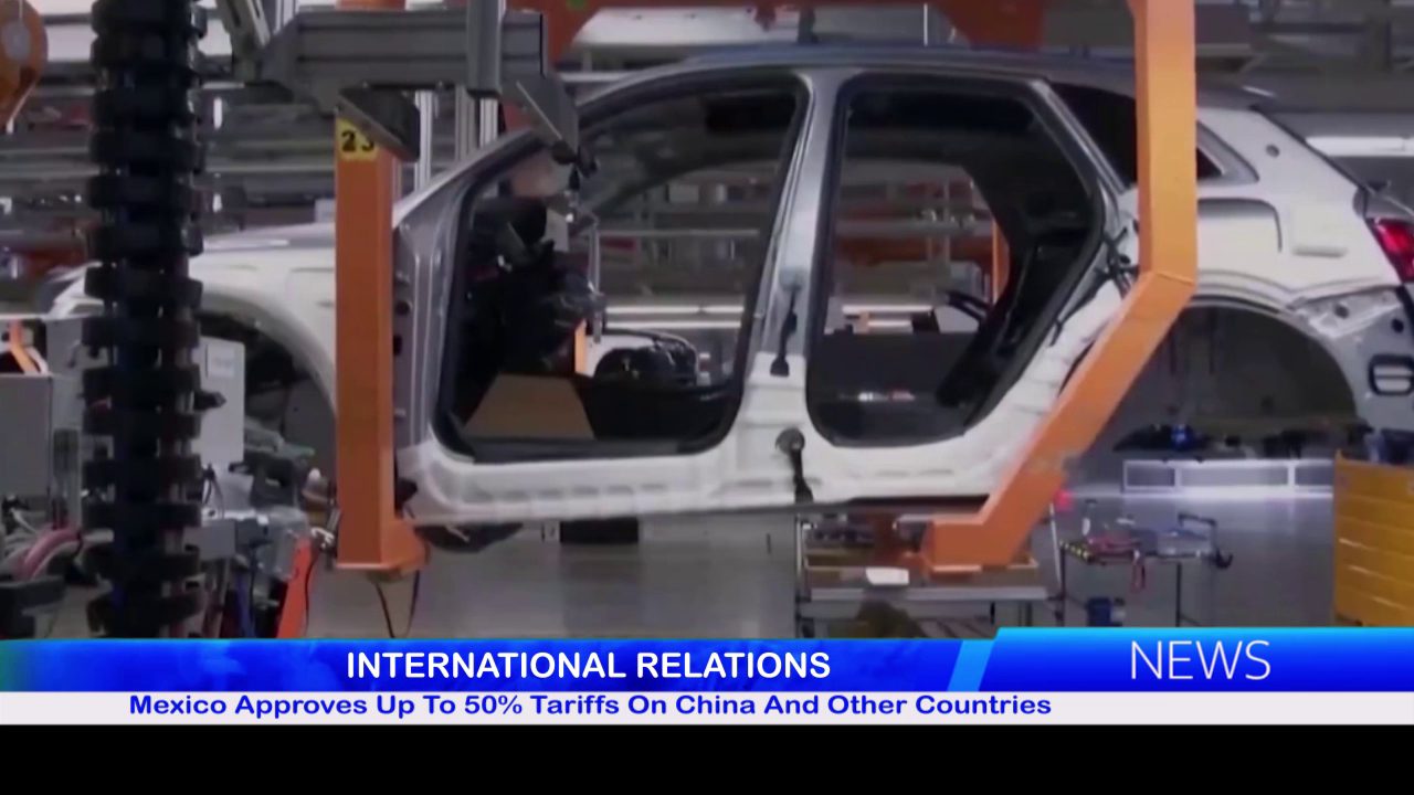 Mexico Approves Up To 50% Tariffs On China And Other Countries