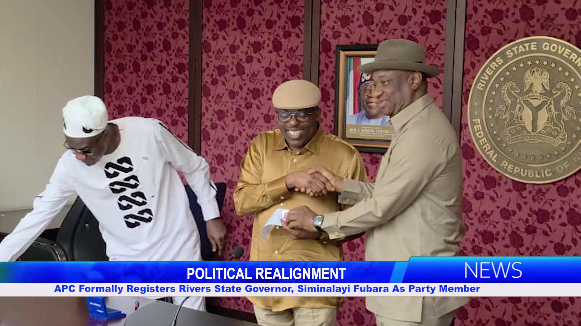 APC Formally Registers Rivers State Governor, Siminalayi Fubara As Party Member