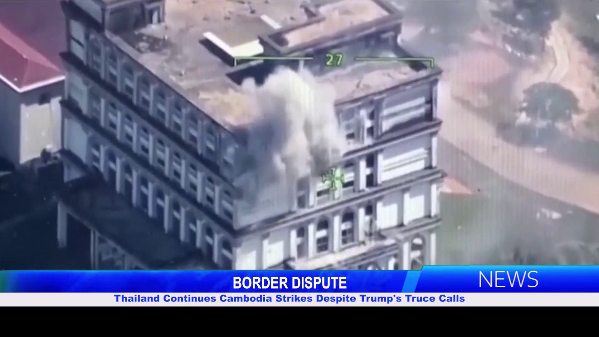 Thailand Continues Cambodia Strikes Despite Trump’s Truce Calls