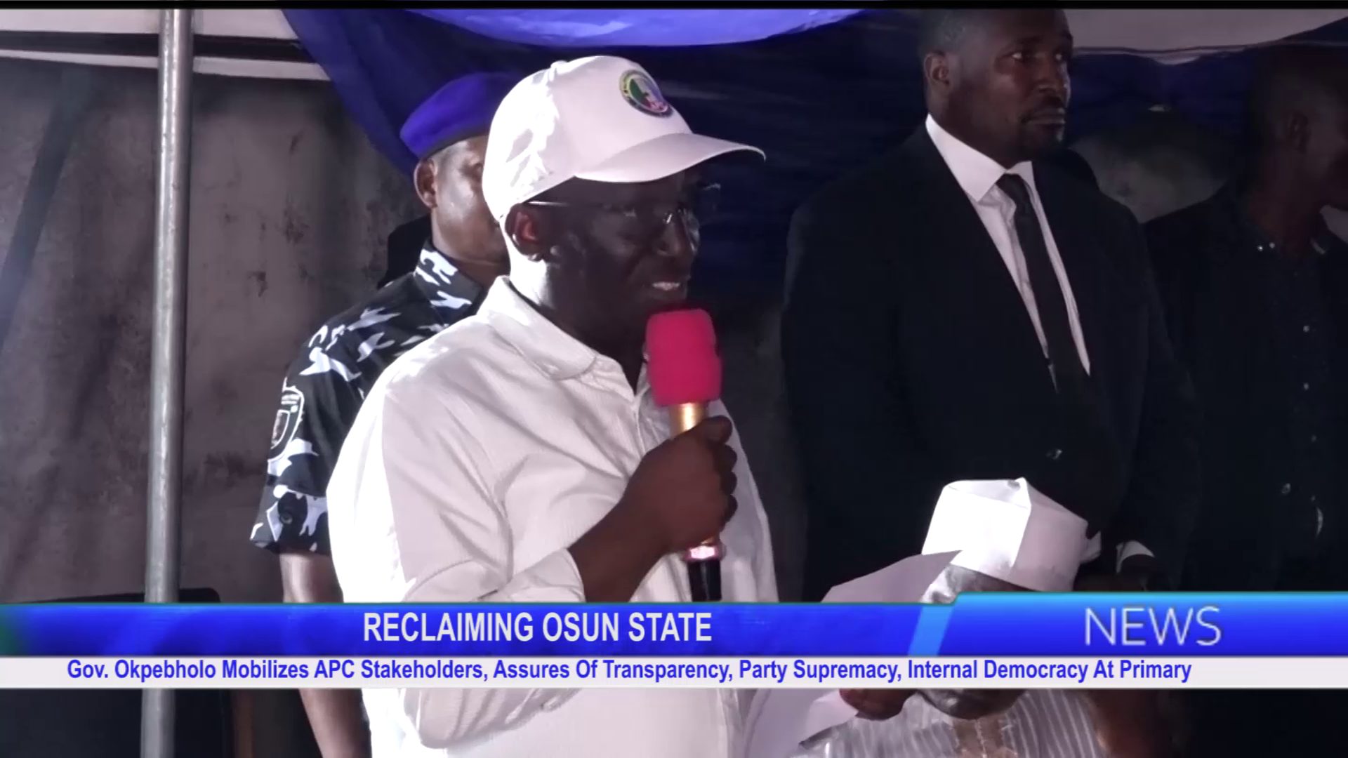 Gov. Okpebholo Mobilizes APC Stakeholders, Assures Of Transparency At Osun Party Gov’ship Primary