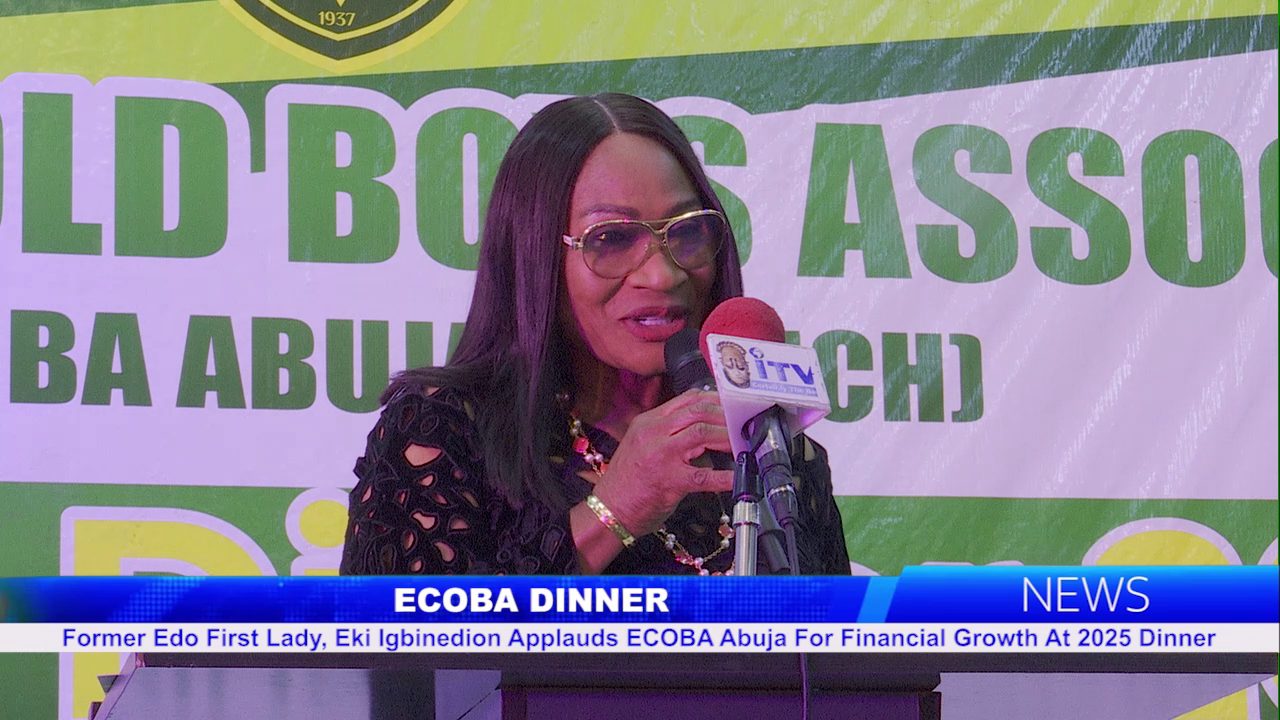 Former Edo First Lady, Eki Igbinedion Applauds ECOBA For Financial Growth At 2025 Dinner