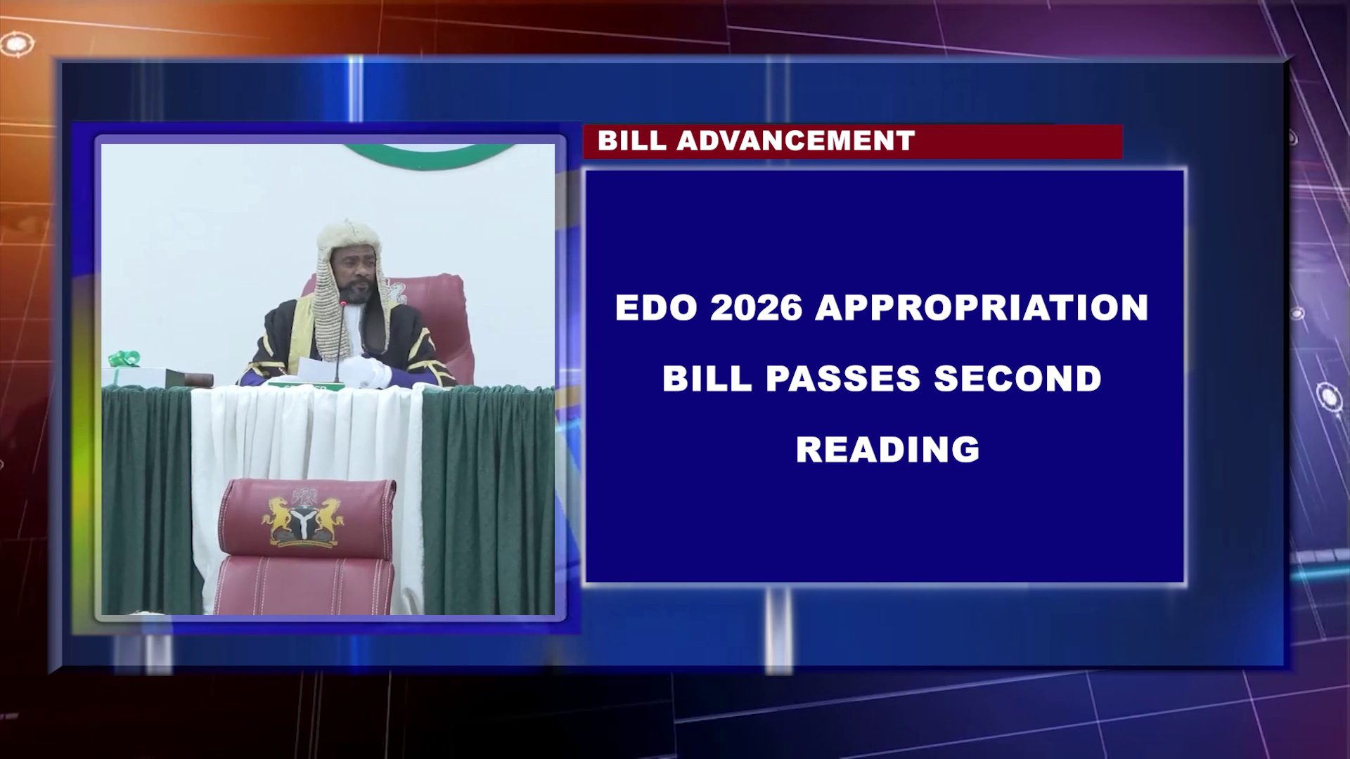 Edo 2026 Appropriation Bill Passes Second Reading