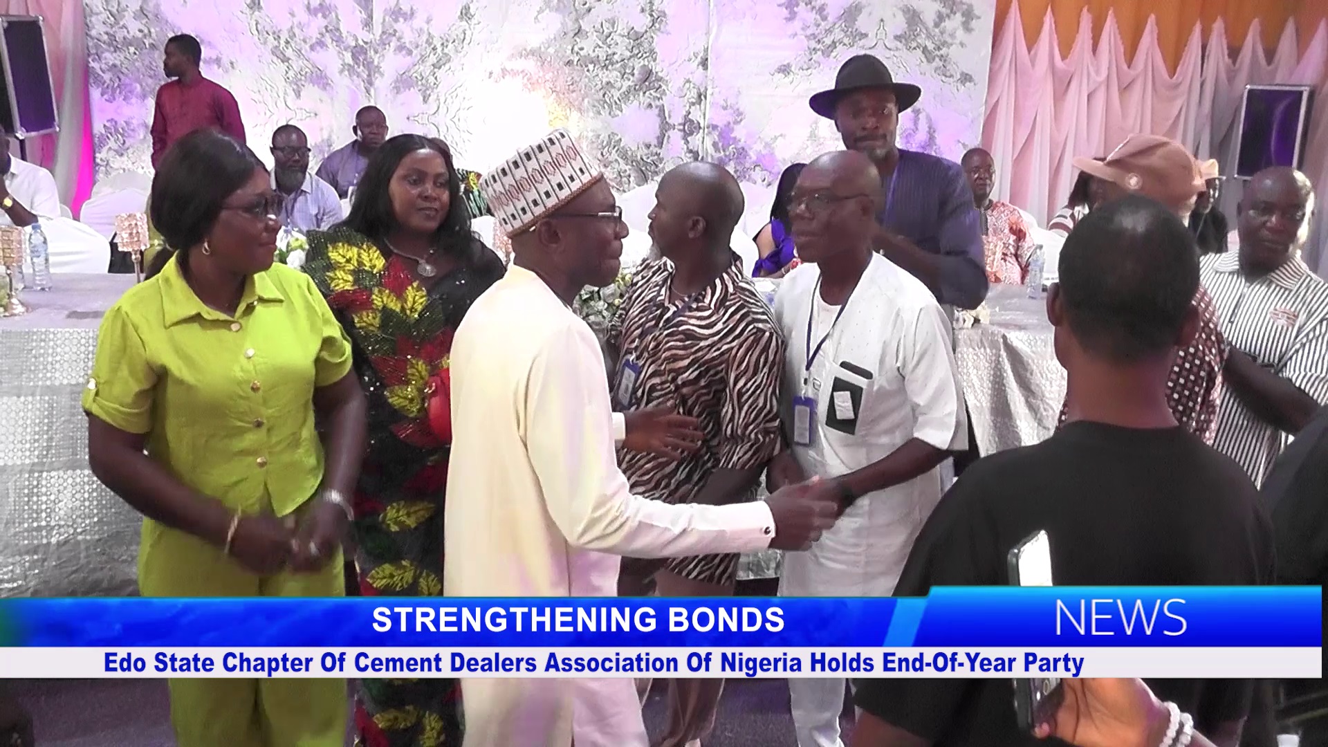 Edo State Chapter Of Cement Dealers Association Of Nigeria Holds End-Of-Year Party