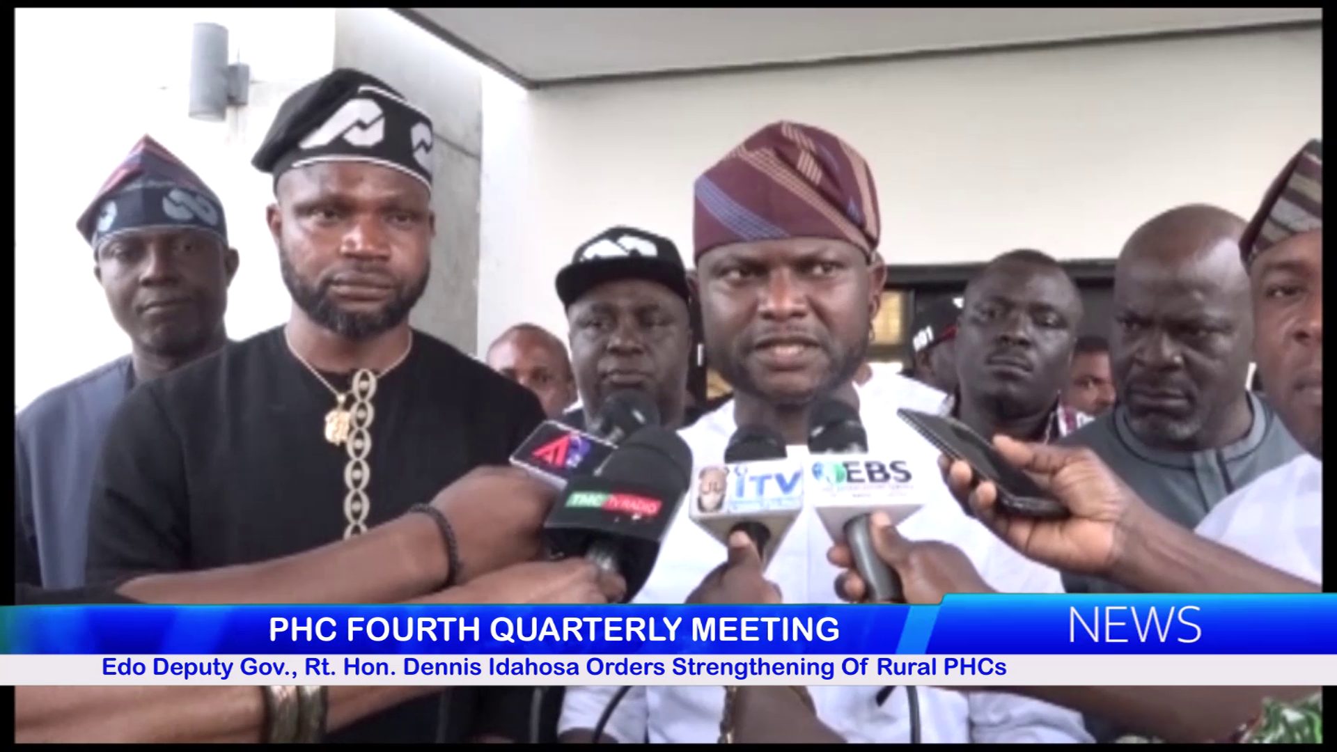 Edo Deputy Gov., Rt. Hon. Dennis Idahosa Orders Strengthening Of Rural PHCs