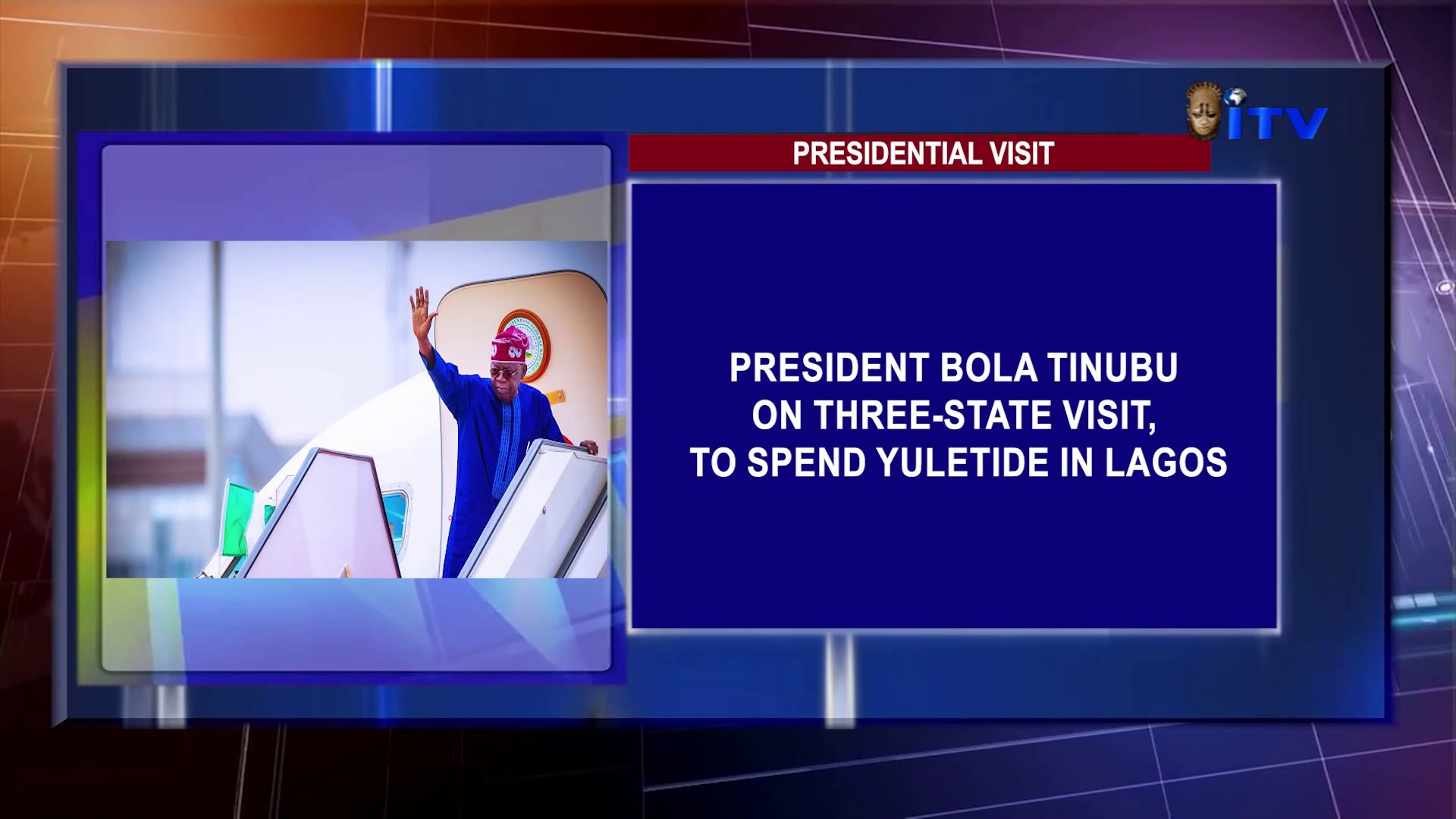 PRESIDENTIAL VISITS: President Bola Tinubu On Three-State Visit, To Spend Yuletide In Lagos