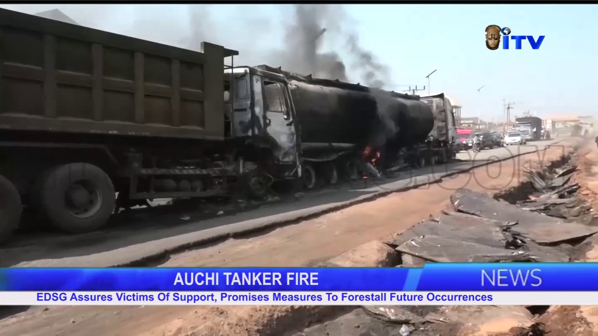 AUCHI TANKER FIRE: EDSG Assures Victims Of Support, Promises Measures To Forestall Future Occurrences