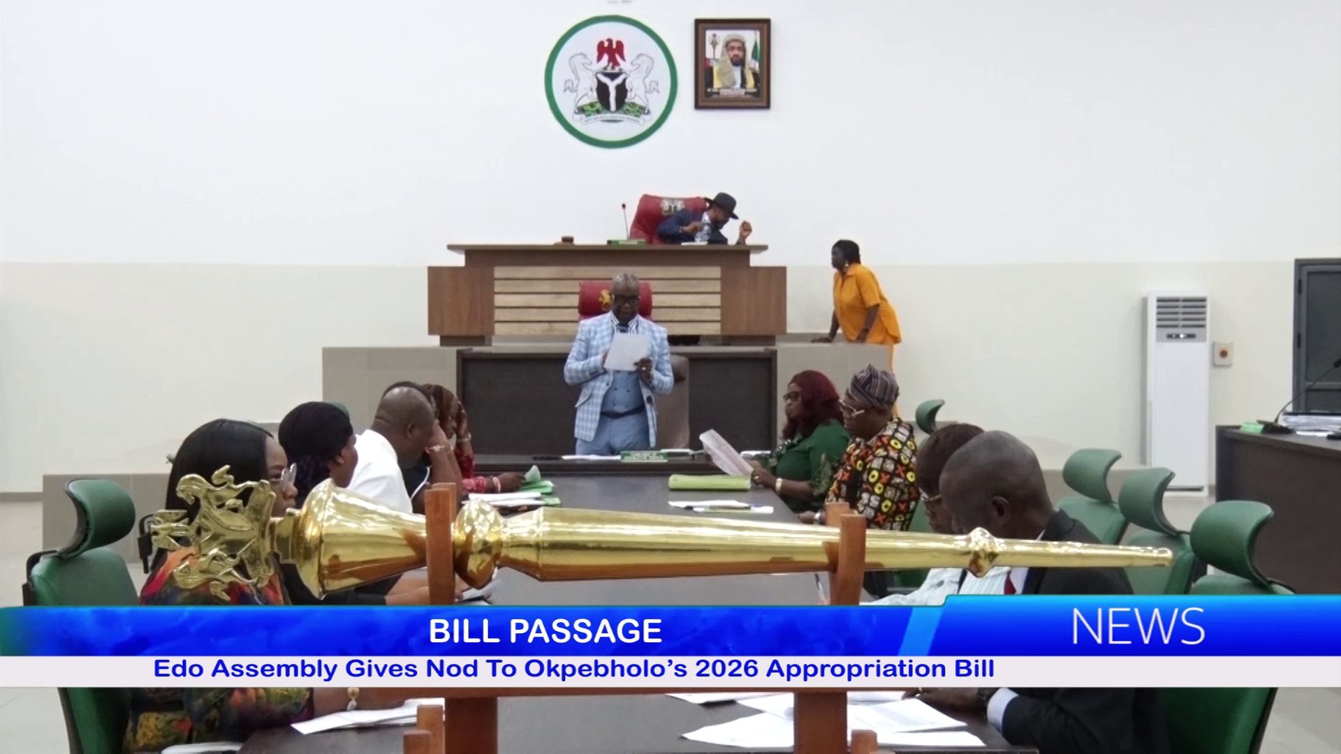 Edo Assembly Gives Nod To Okpebholo’s 2026 Appropriation Bill