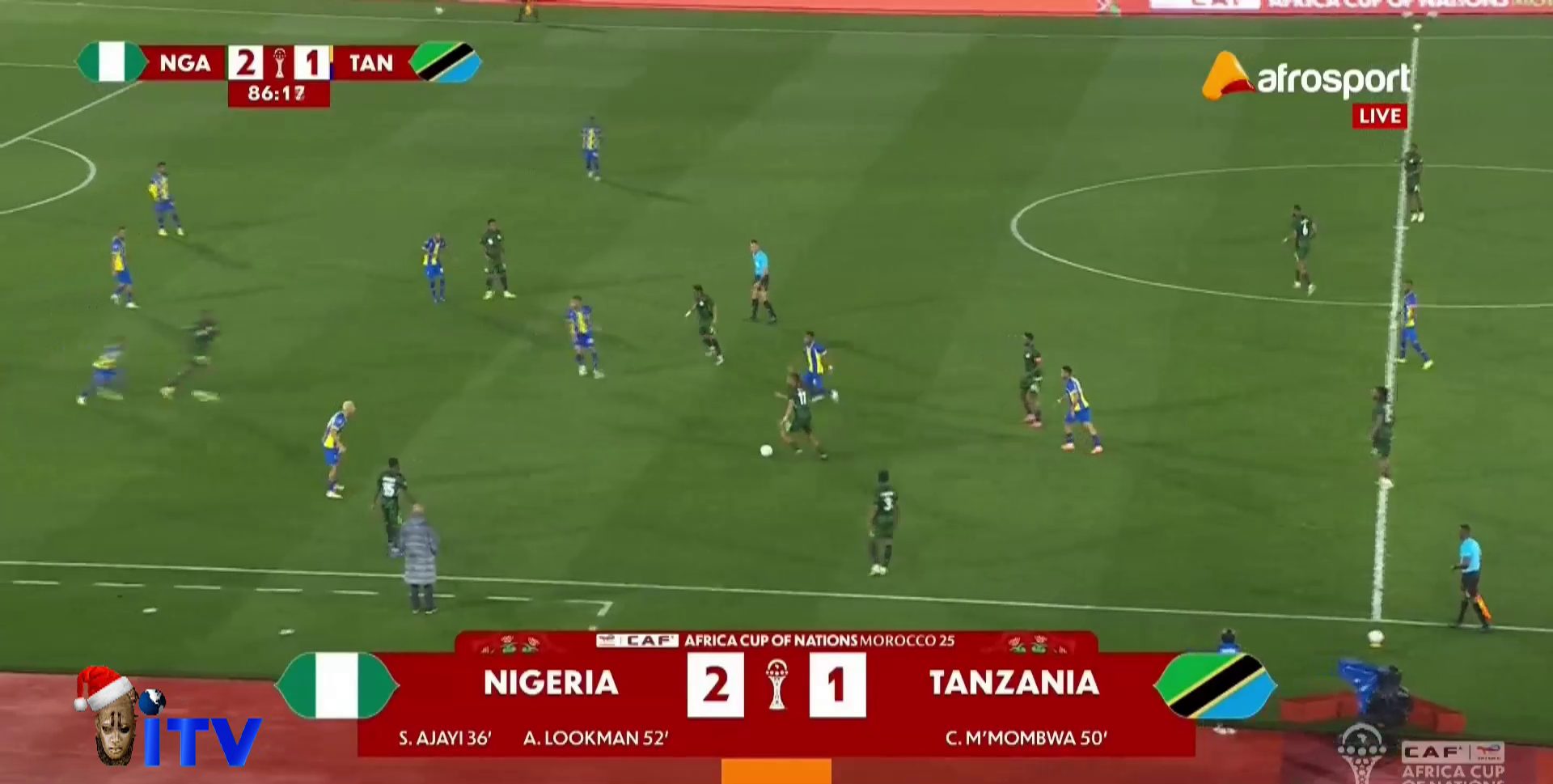 AFCON 2025: Nigeria Defeat Tanzania 2-1 In Opening Encounter