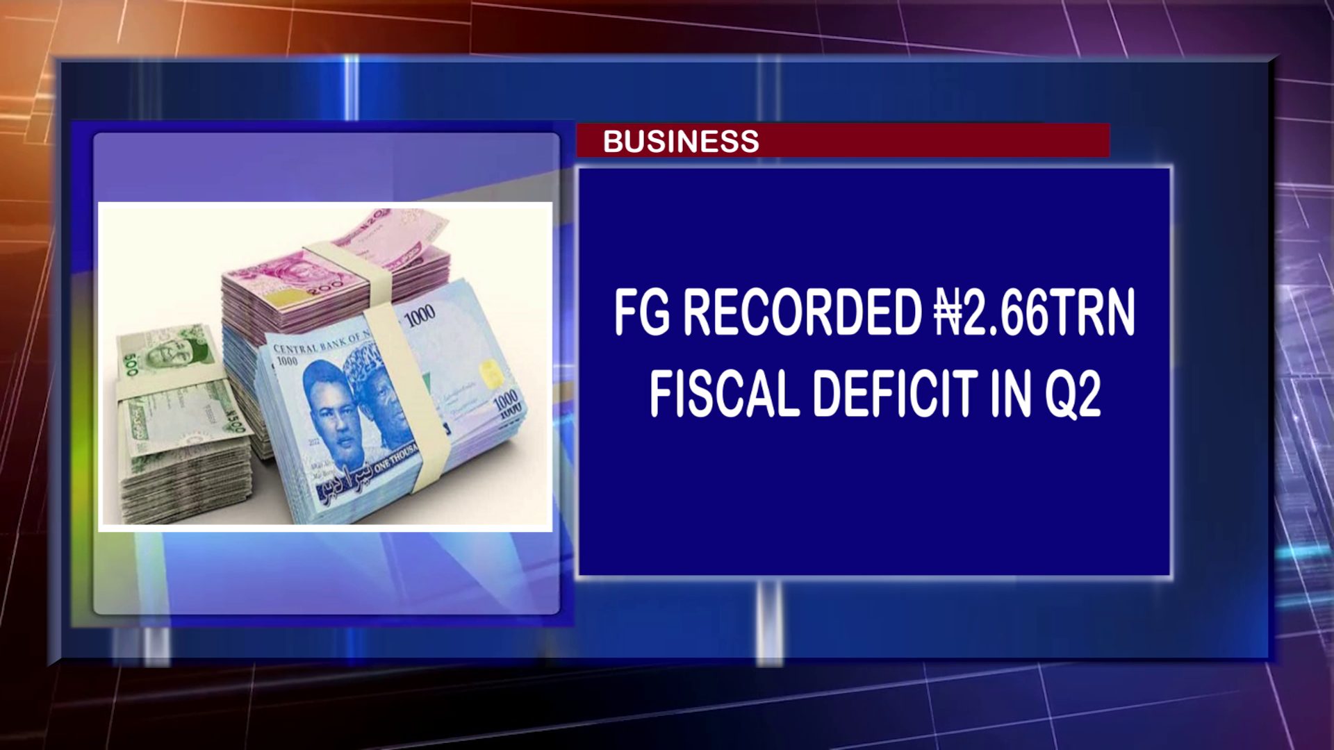 FG Recorded ₦2.66TRN Fiscal Deficit In Q2