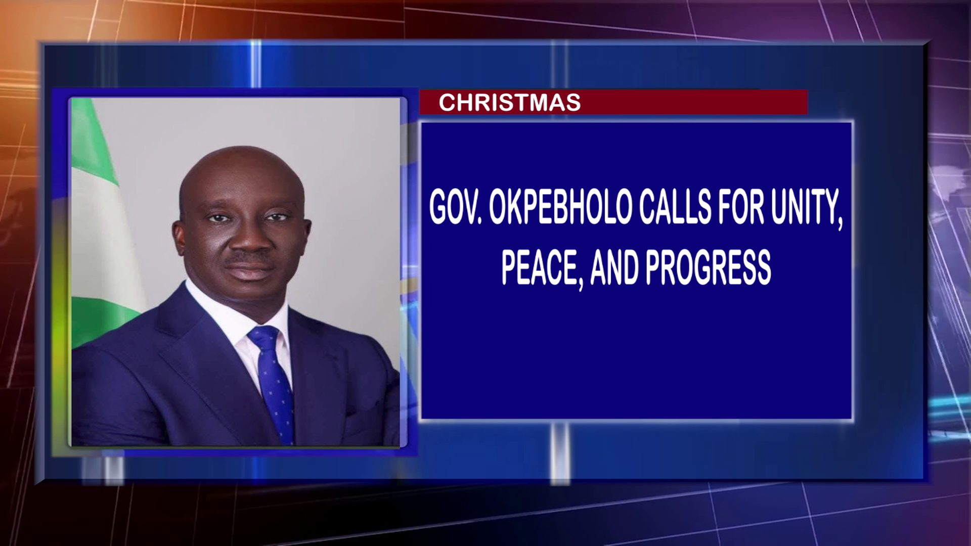 CHRISTMAS: Gov. Okpebholo Calls for Unity, Peace, and Progress