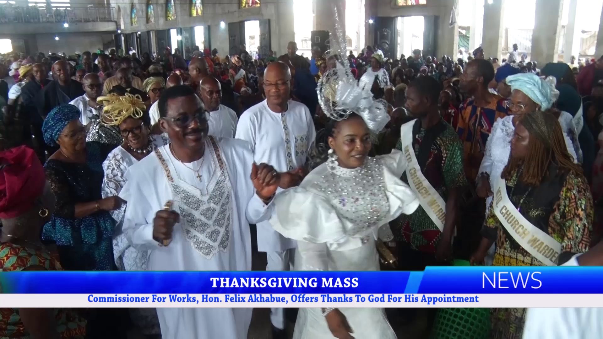 Commissioner For Works, Hon. Felix Akhabue, Offers Thanks to God For His Appointment