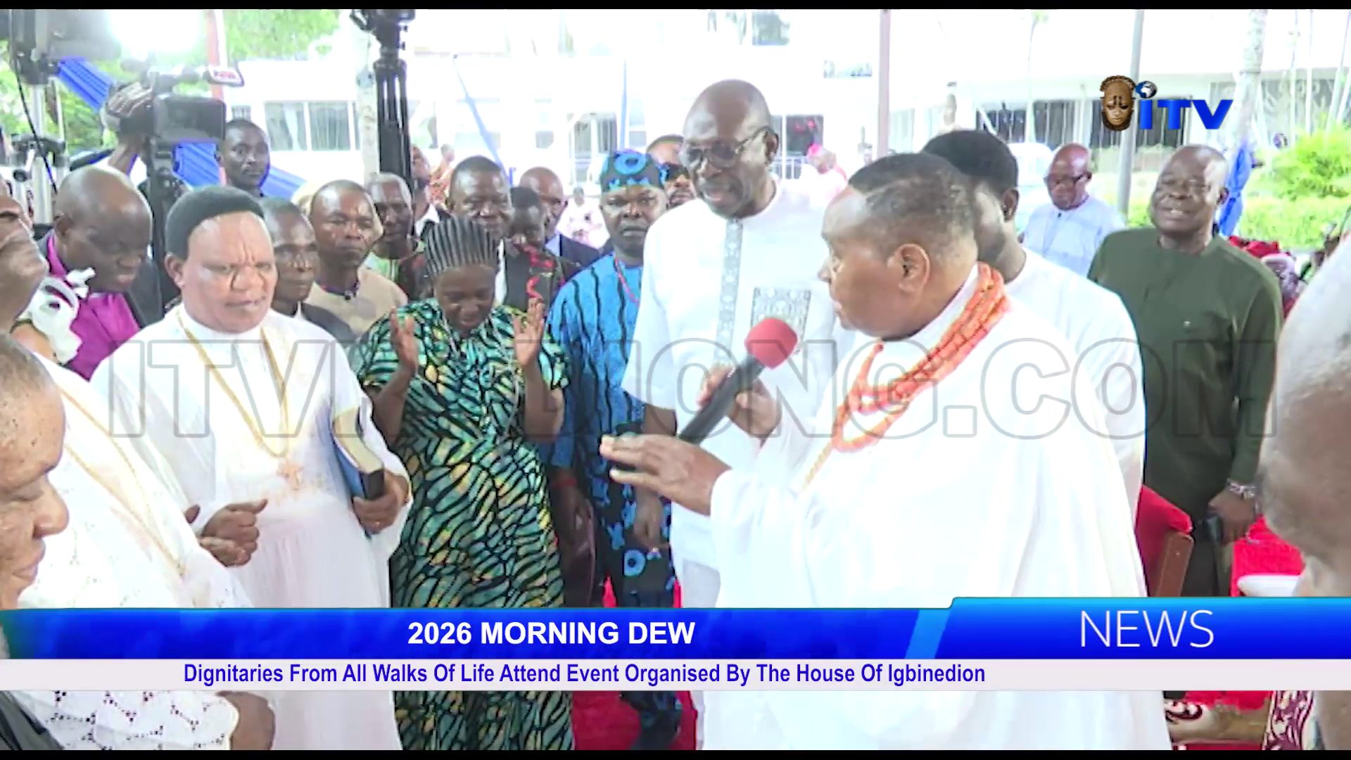 2026 MORNING DEW: Dignitaries from all walks of life attend event organized by the household of Igbinedion.